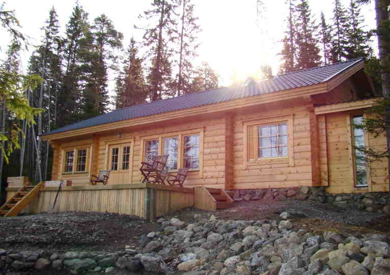 Naturhäuschen in Gällö