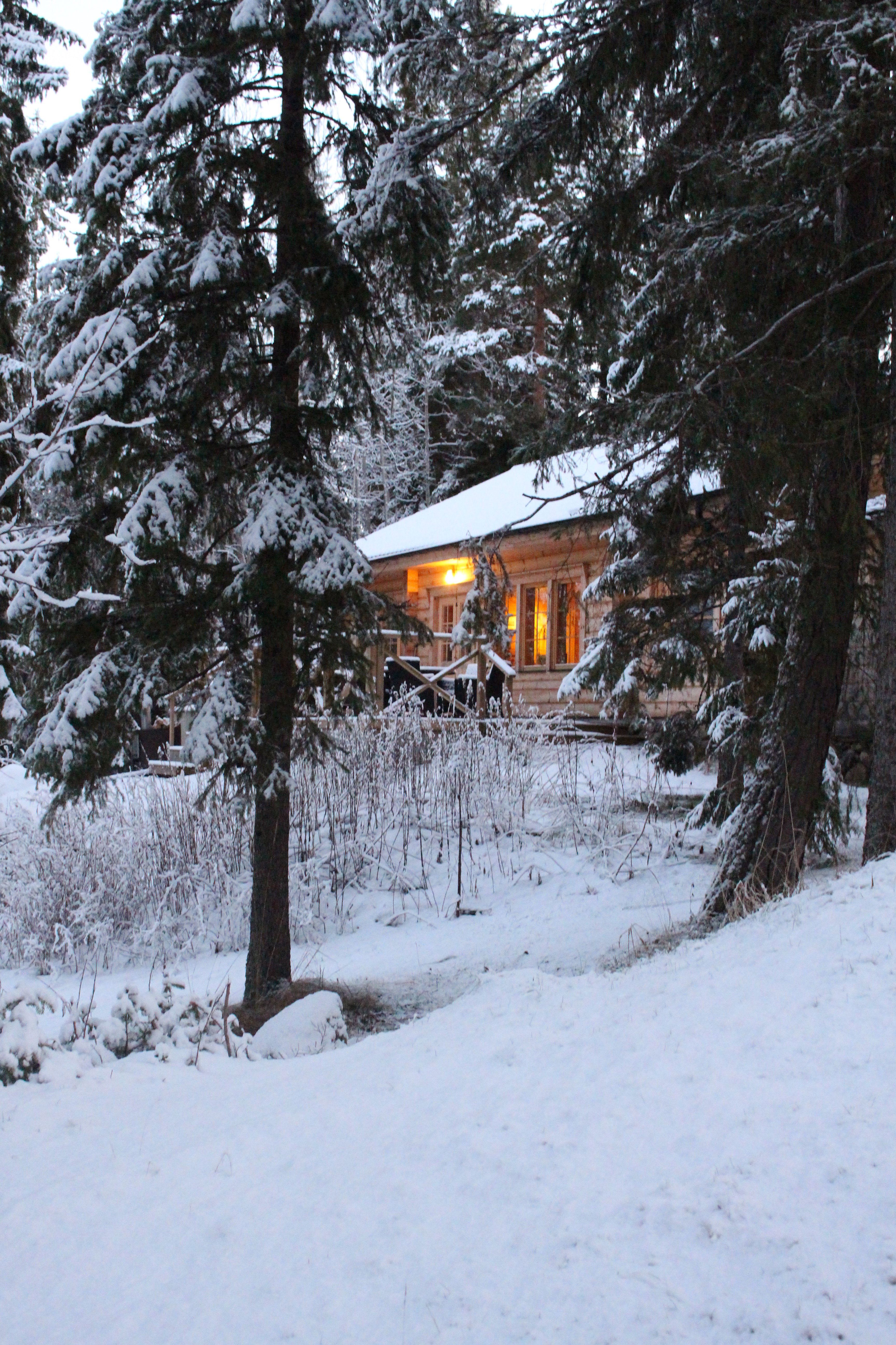 Naturhäuschen in Gällö