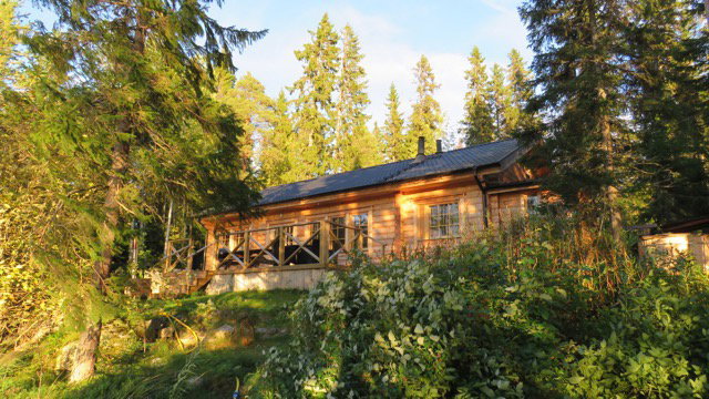 Naturhäuschen in Gällö