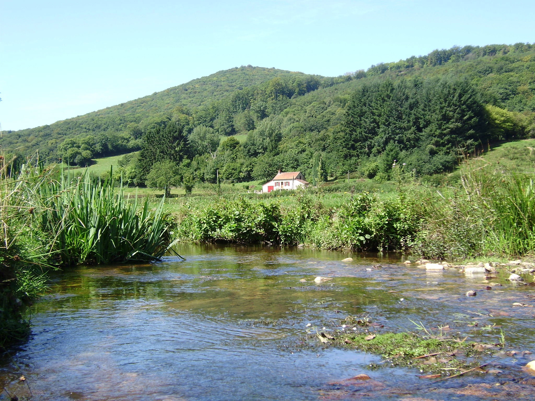 Naturhäuschen in Larochemillay