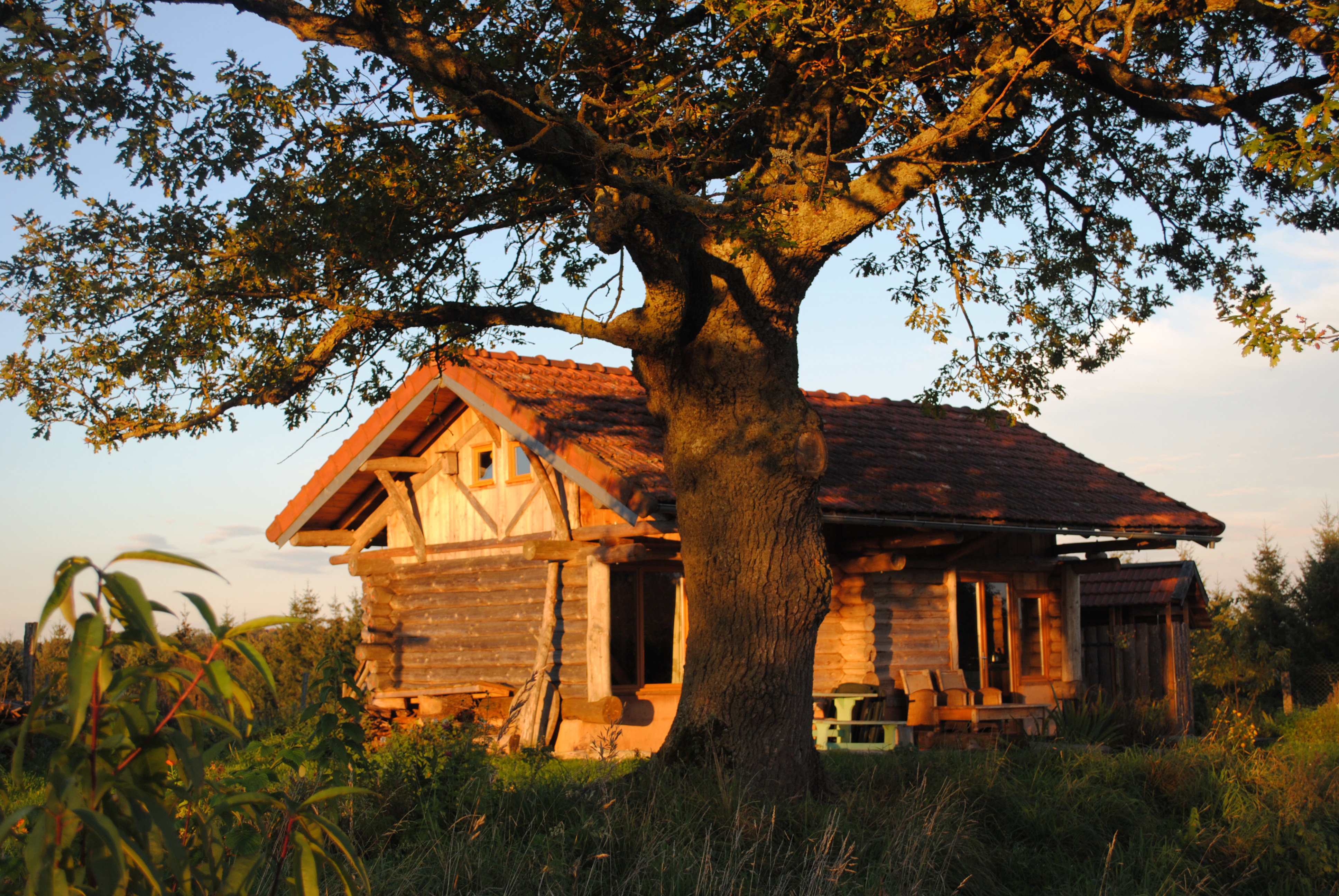 Naturhäuschen in Vernusse