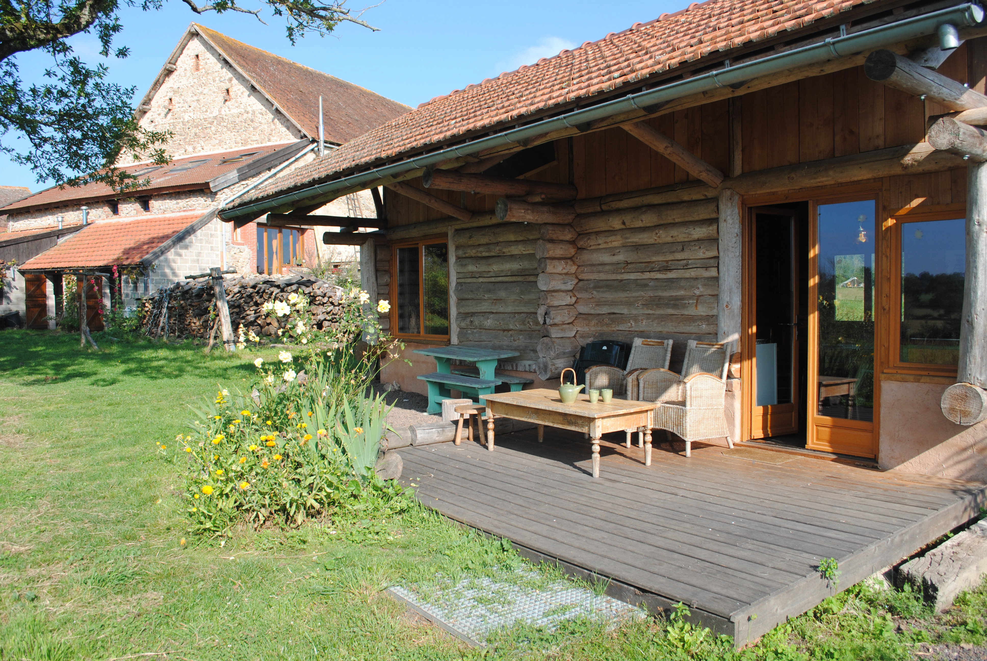 Naturhäuschen in Vernusse