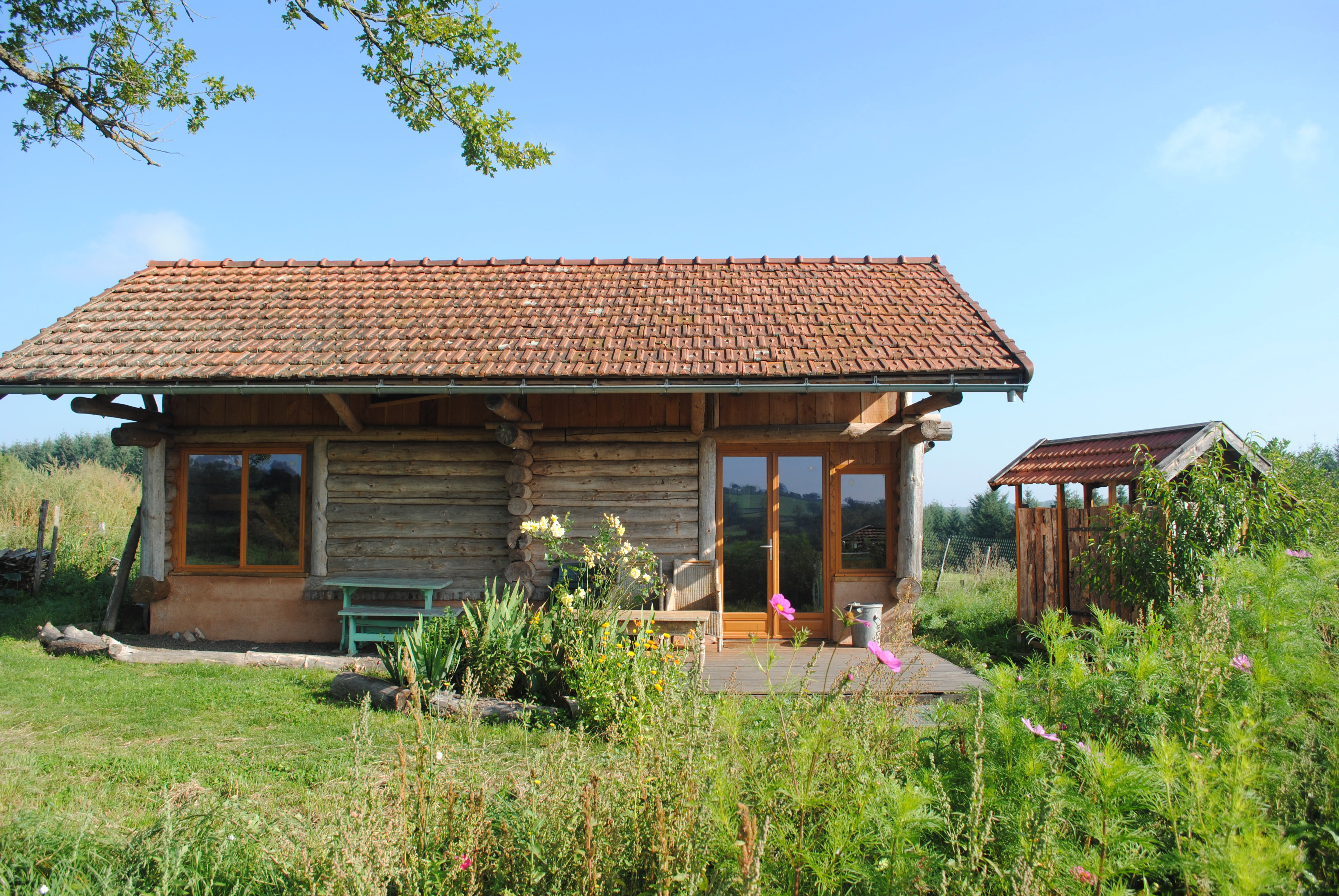 Naturhäuschen in Vernusse