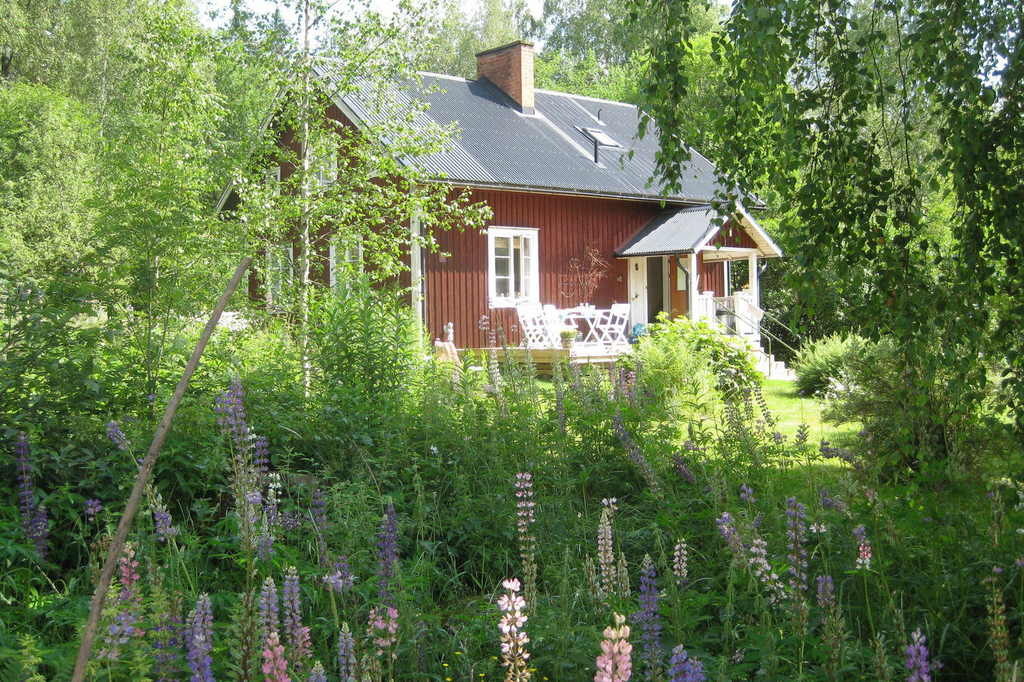 Naturhäuschen in Bjurbäcken