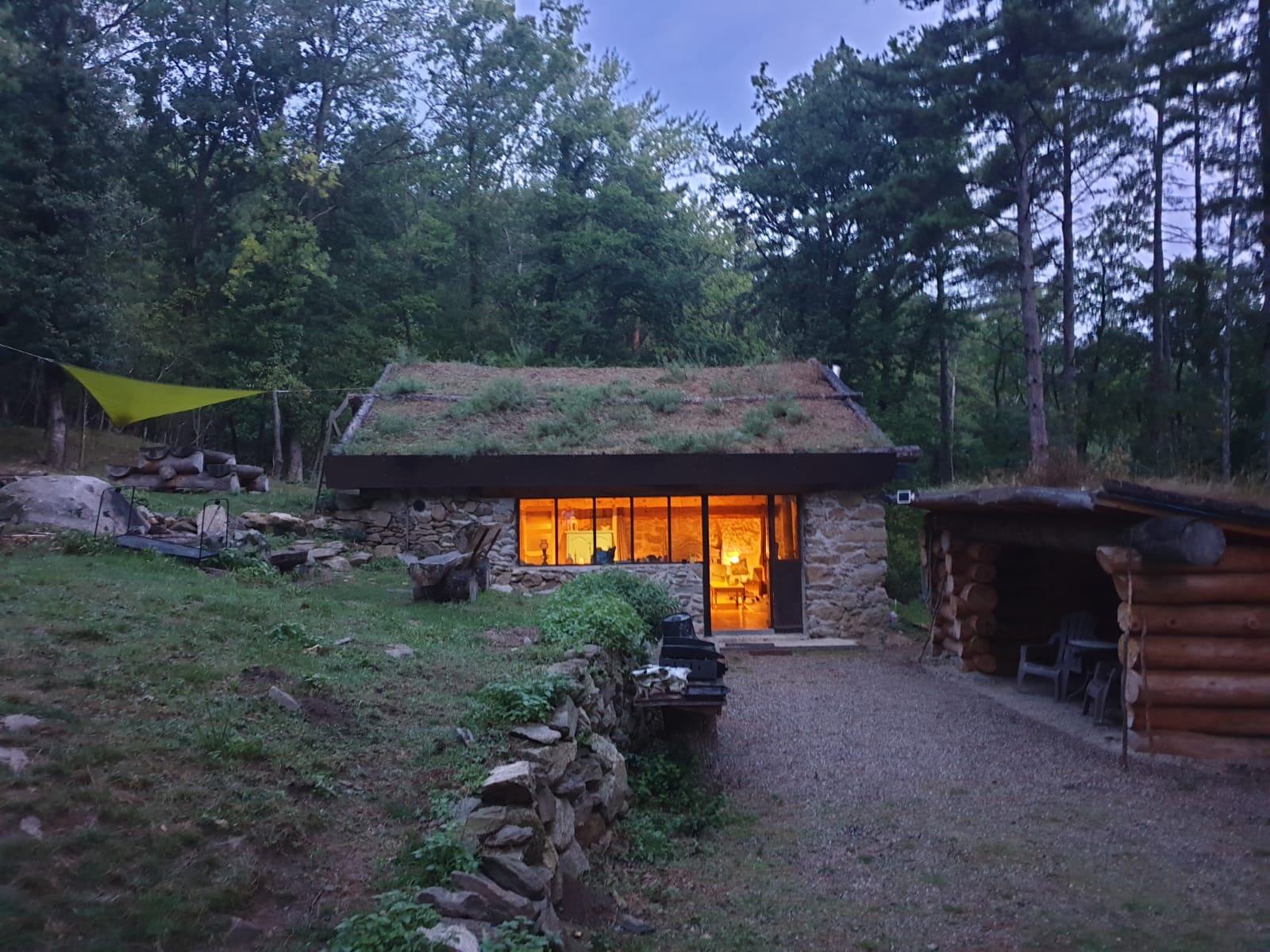 Naturhäuschen in Mosset