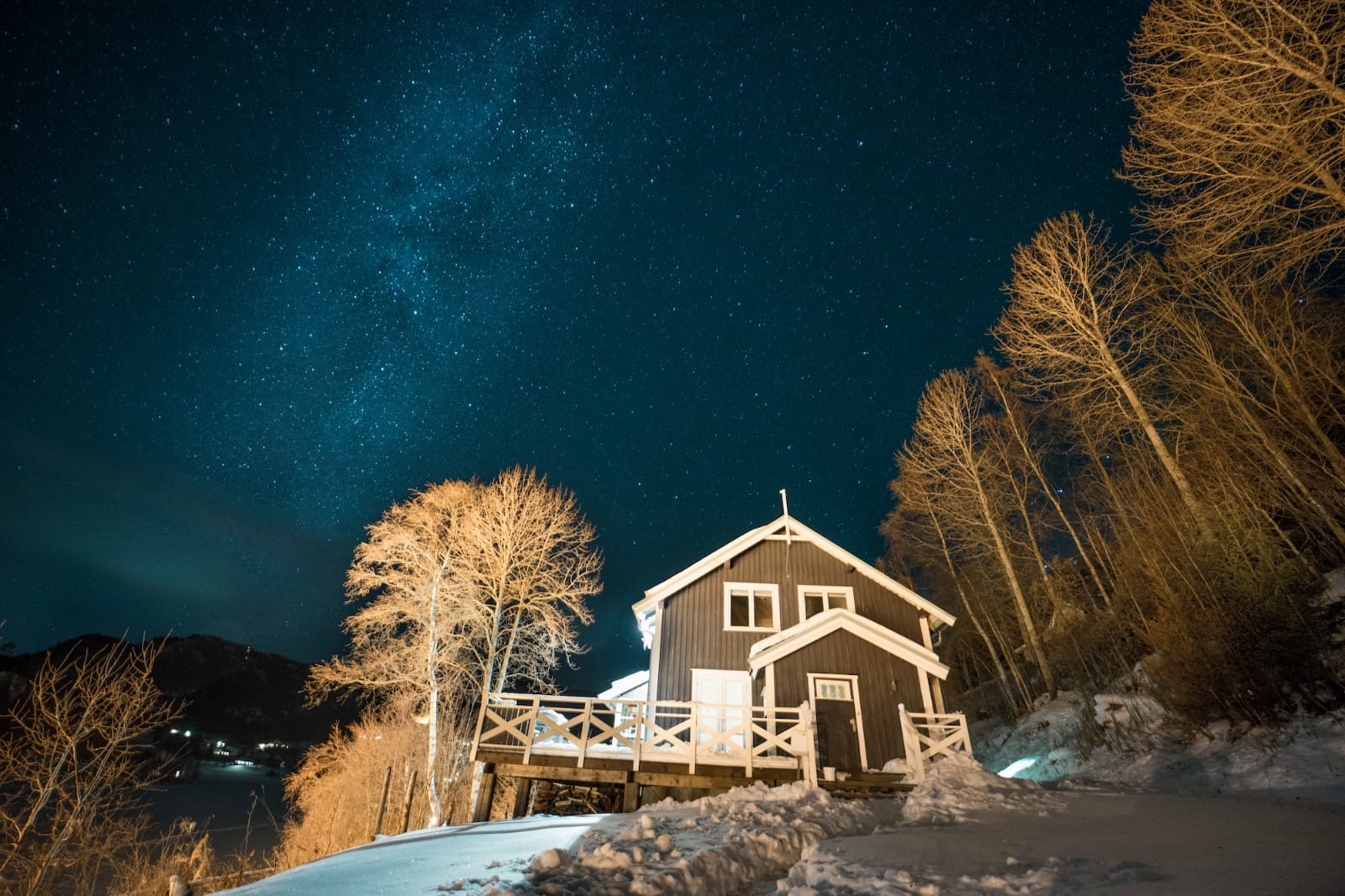 Casa nella natura a Morgedal