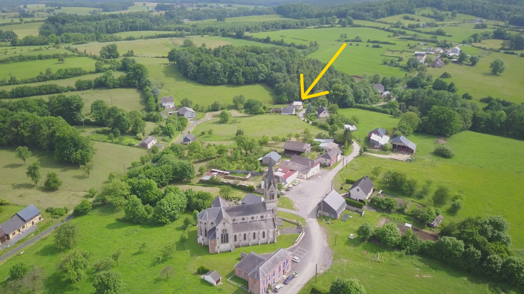 Casa nella natura a Le Frety