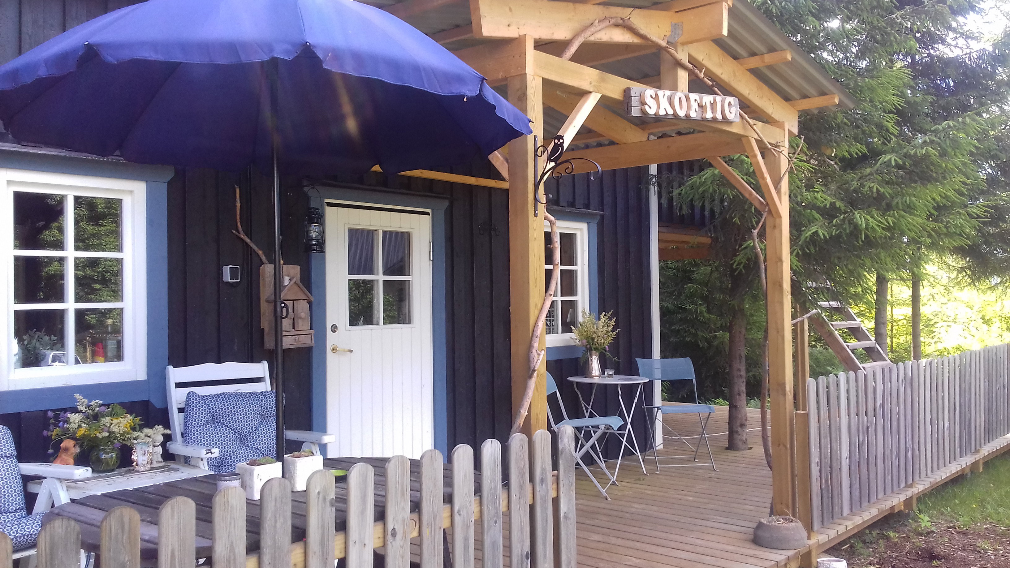 Naturhäuschen in Råda