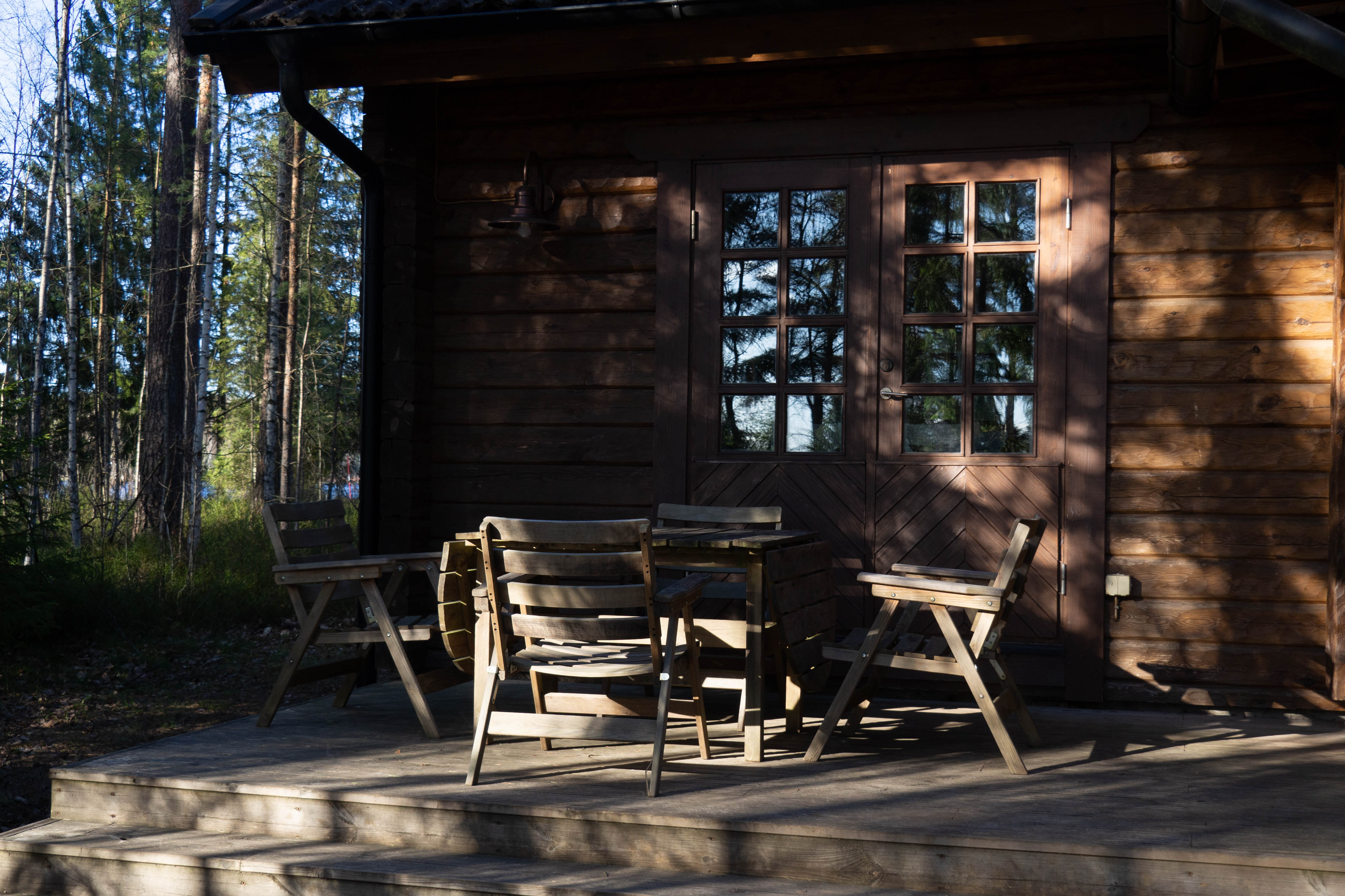 Naturhäuschen in Vägla