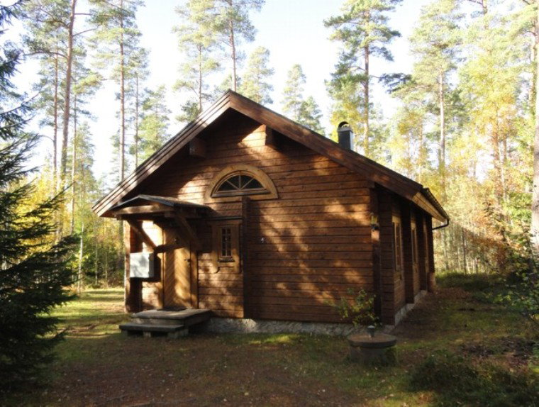 Naturhäuschen in Vägla