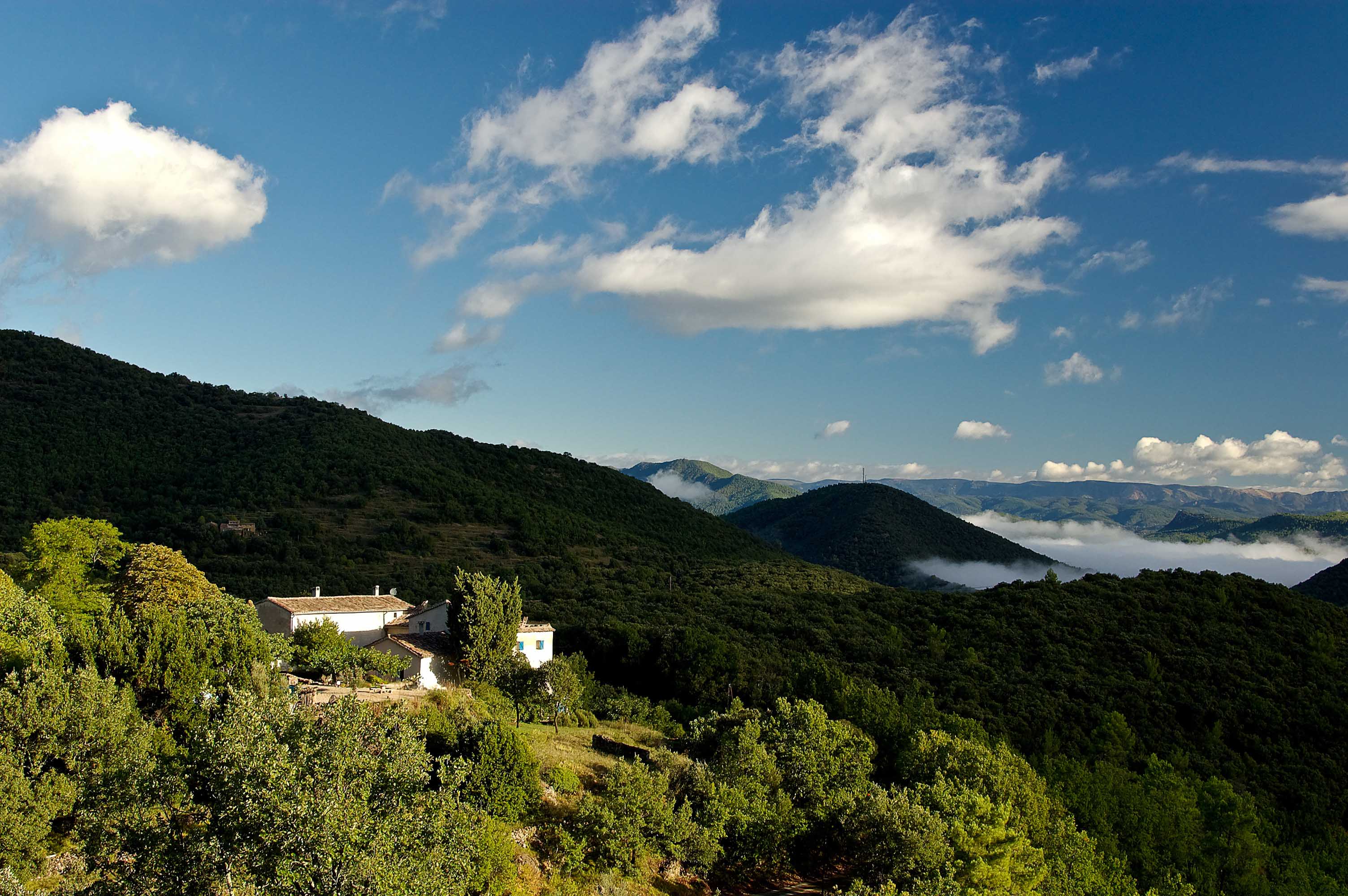 Maison nature à Molières sur Cèze