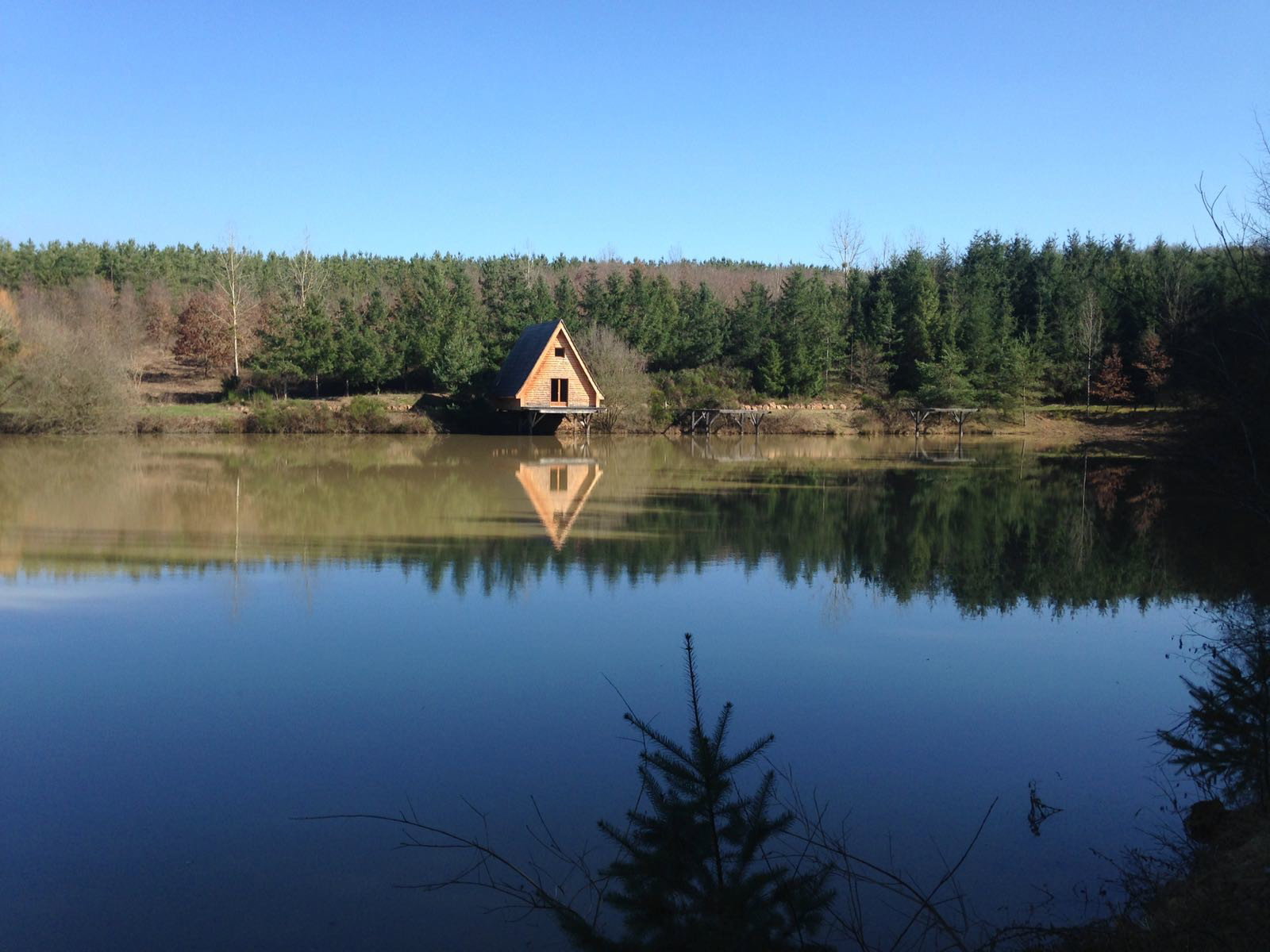 Naturhäuschen in Bost