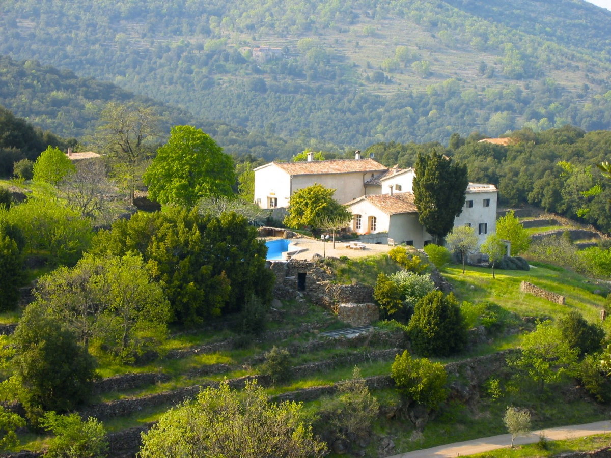 Maison nature à Molières sur Cèze