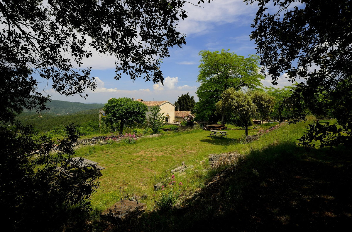 Maison nature à Molières sur Cèze