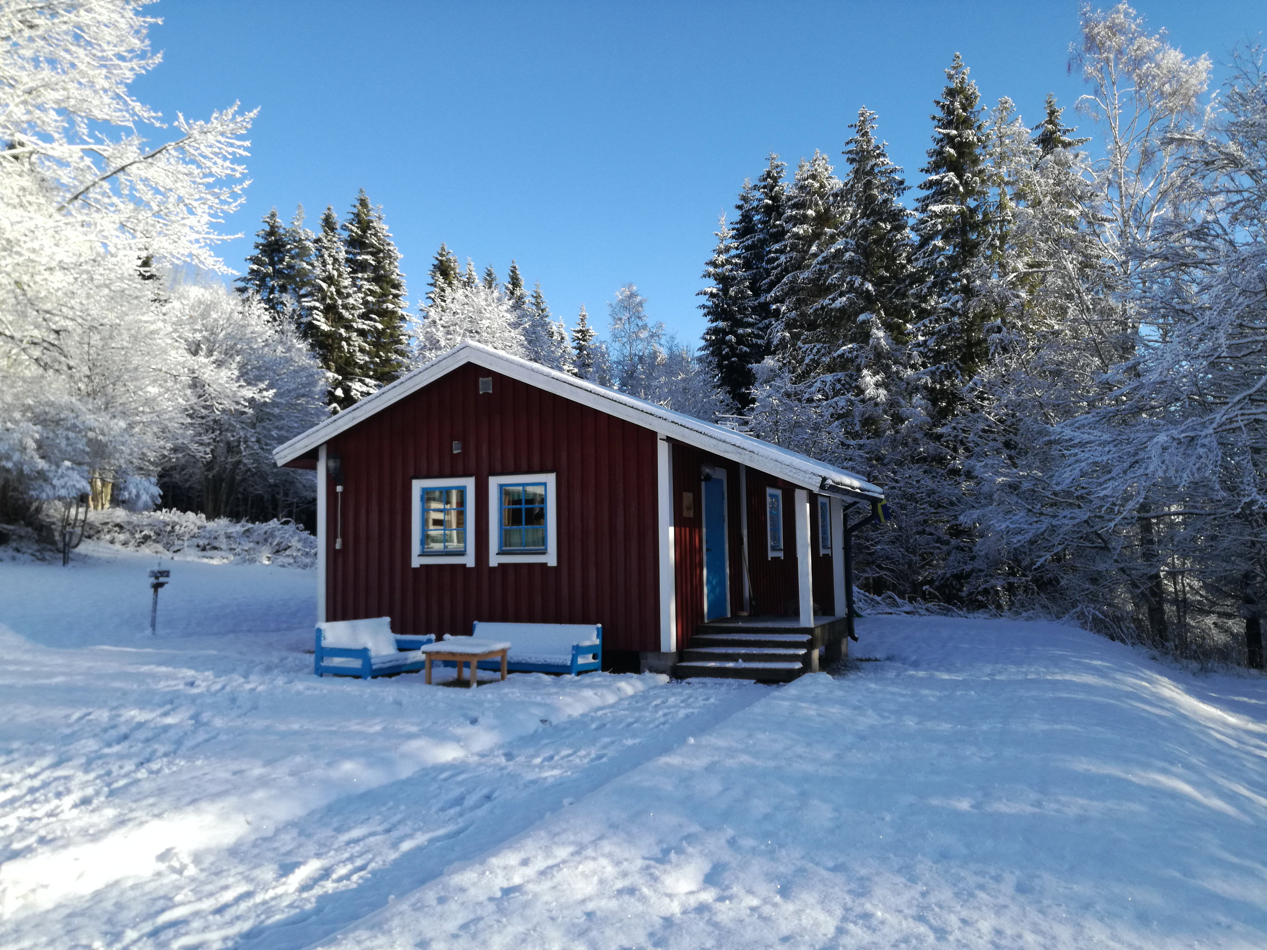 Naturhäuschen in Kullen / Nyhammar