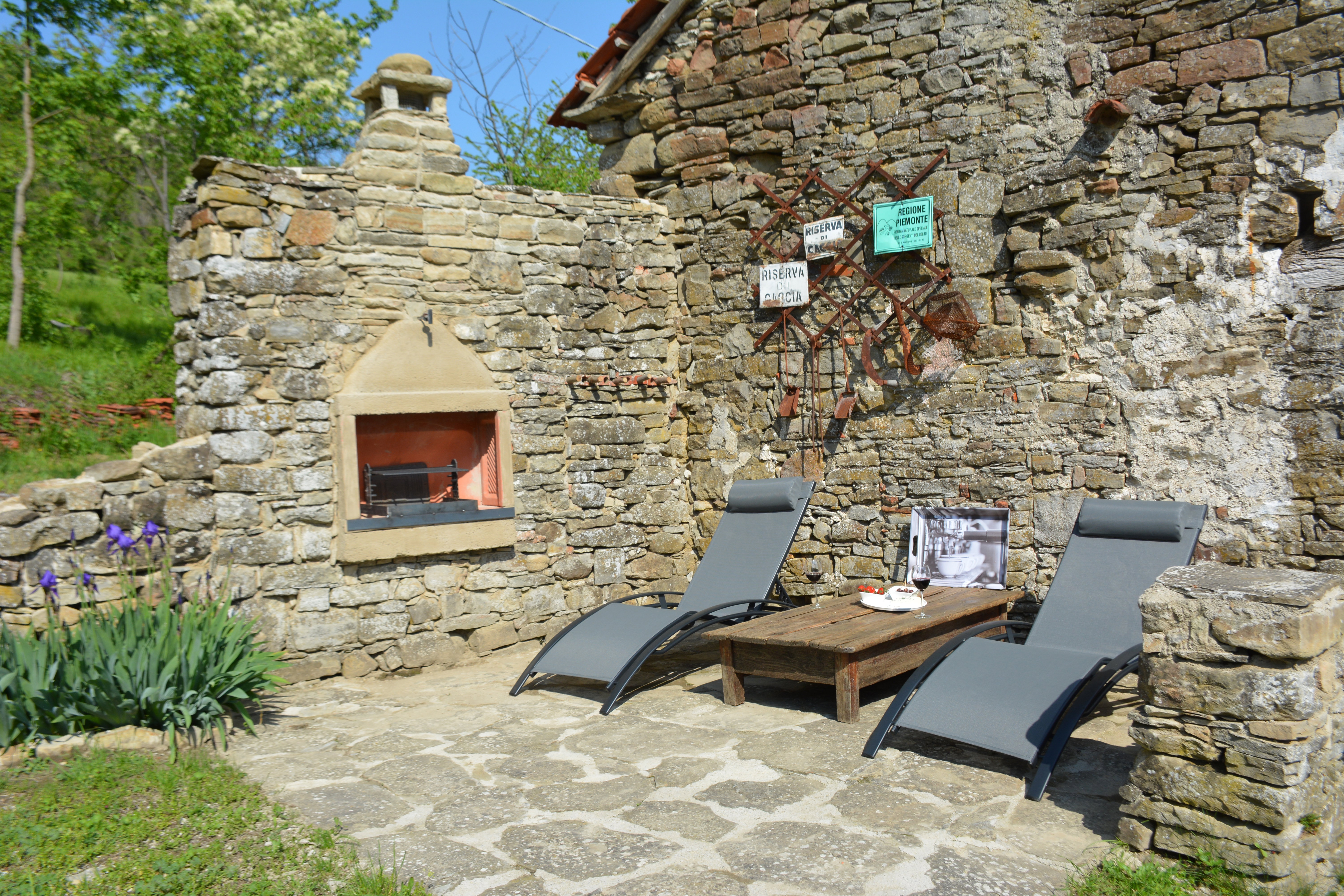 Naturhäuschen in Piana Crixia (SV)