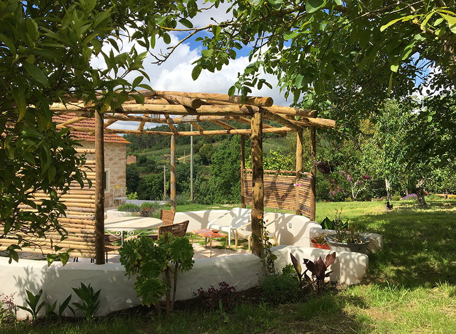Naturhäuschen in Évora de Alcobaca, Alcobaca
