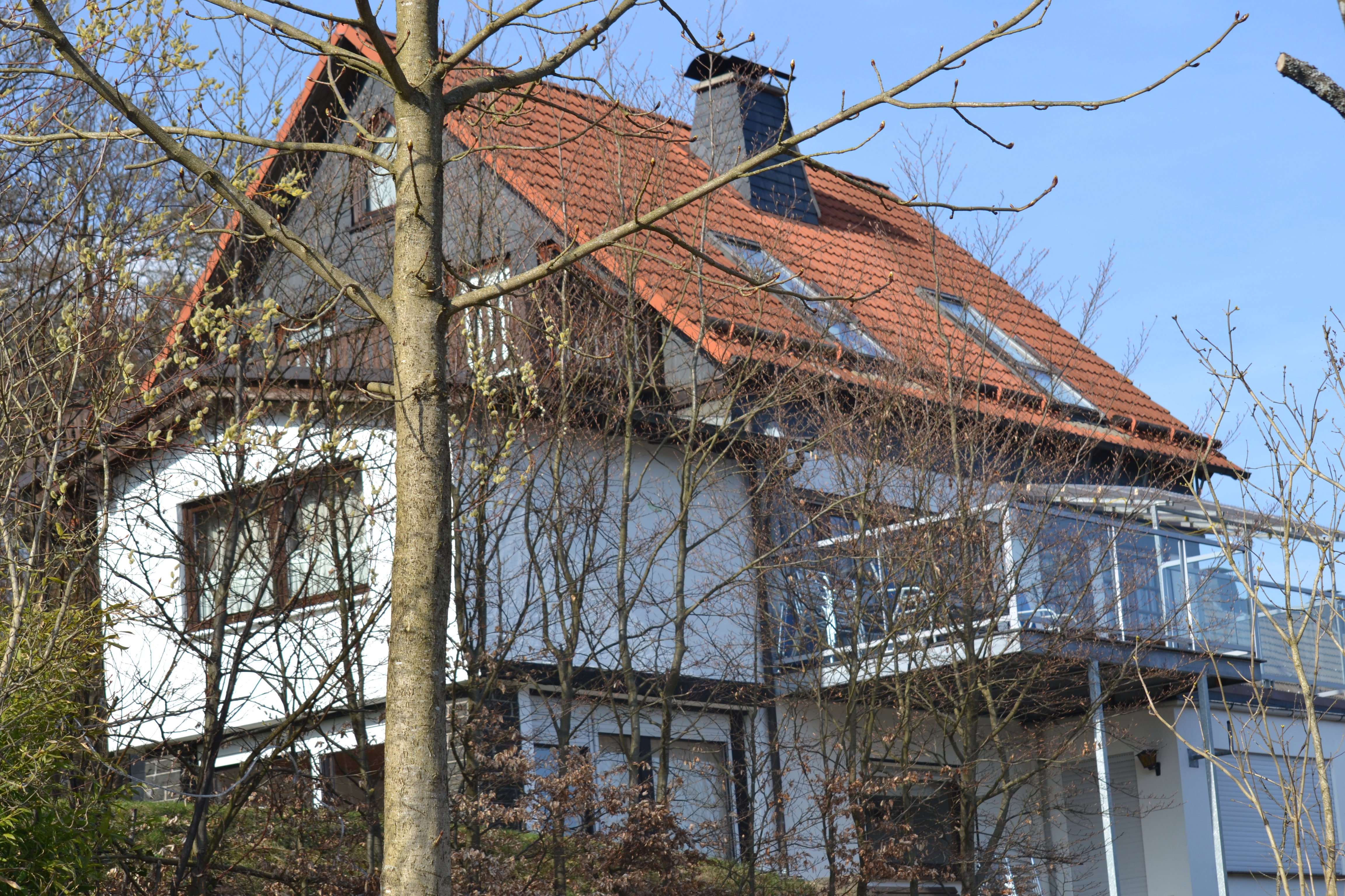 Naturhäuschen in Neuludwigsdorf Gemeente Bromskirchen