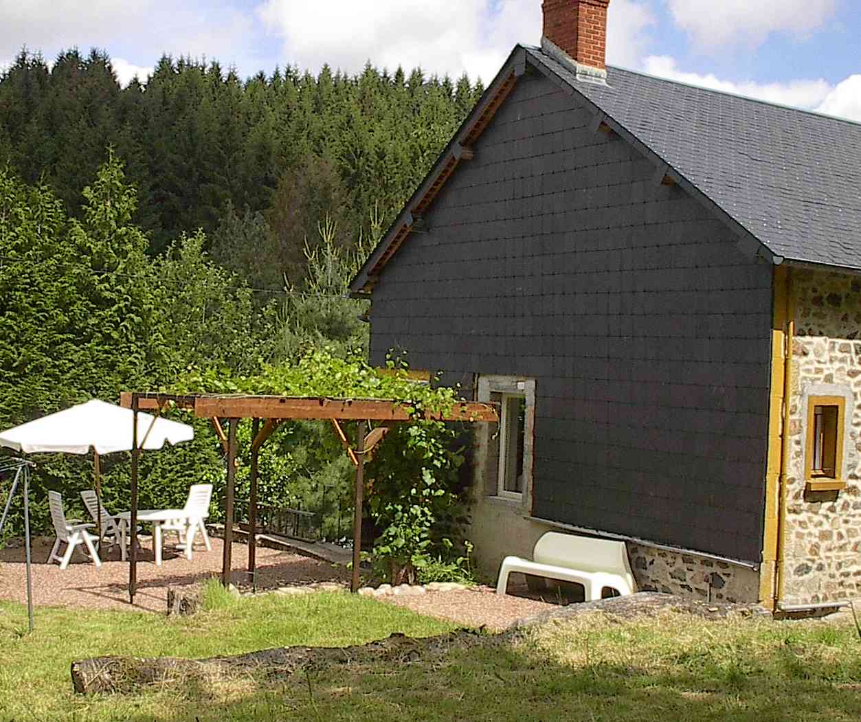 Naturhäuschen in Villapourcon