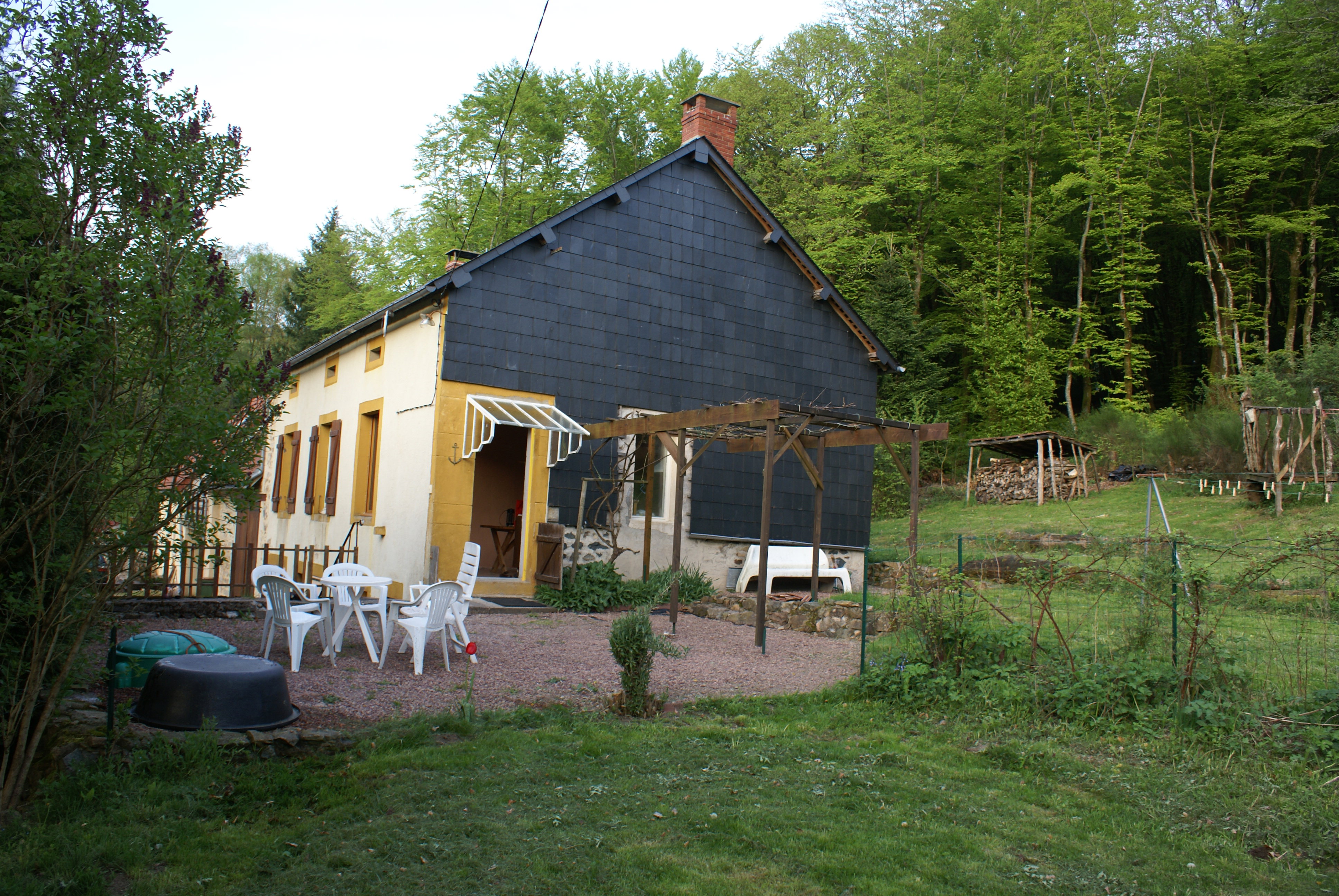 Naturhäuschen in Villapourcon