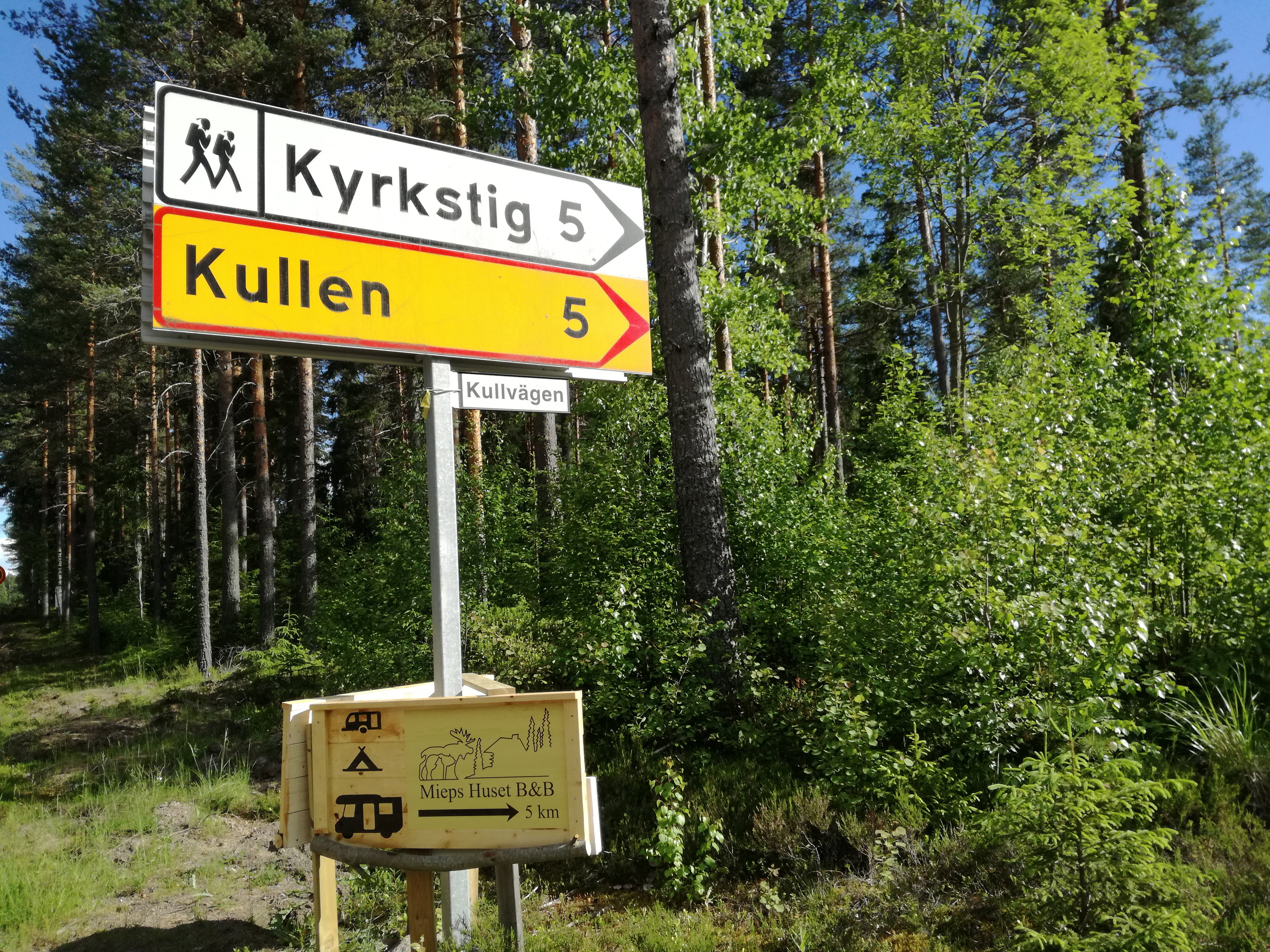Naturhäuschen in Kullen Dalarna
