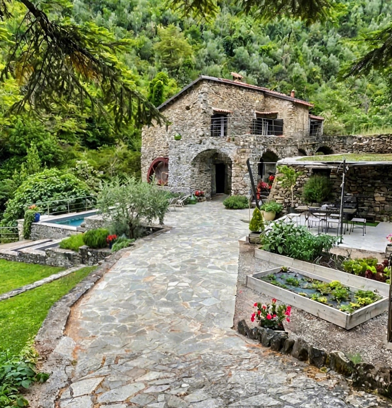 Casa nella natura a castelvittorio