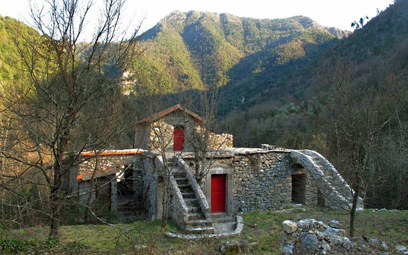 Maison nature à Olivetta San Michele
