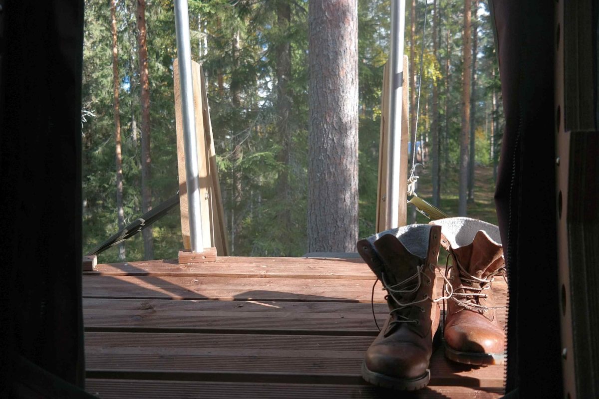 Naturhäuschen in Furudal