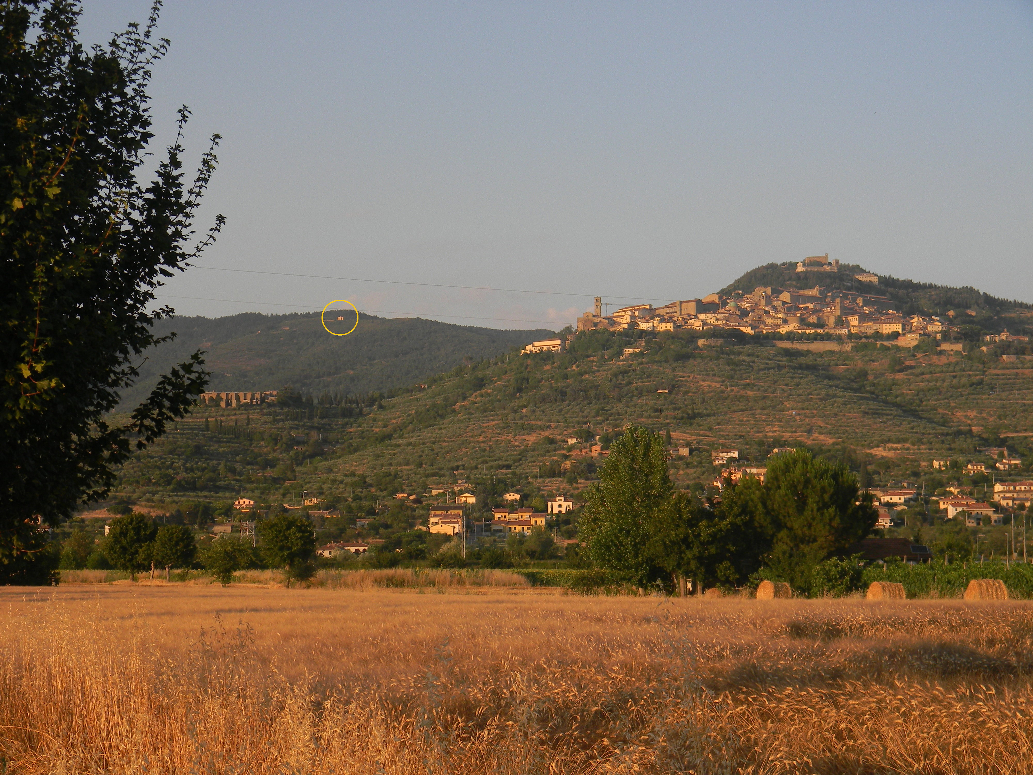 Casa nella natura a Cortona