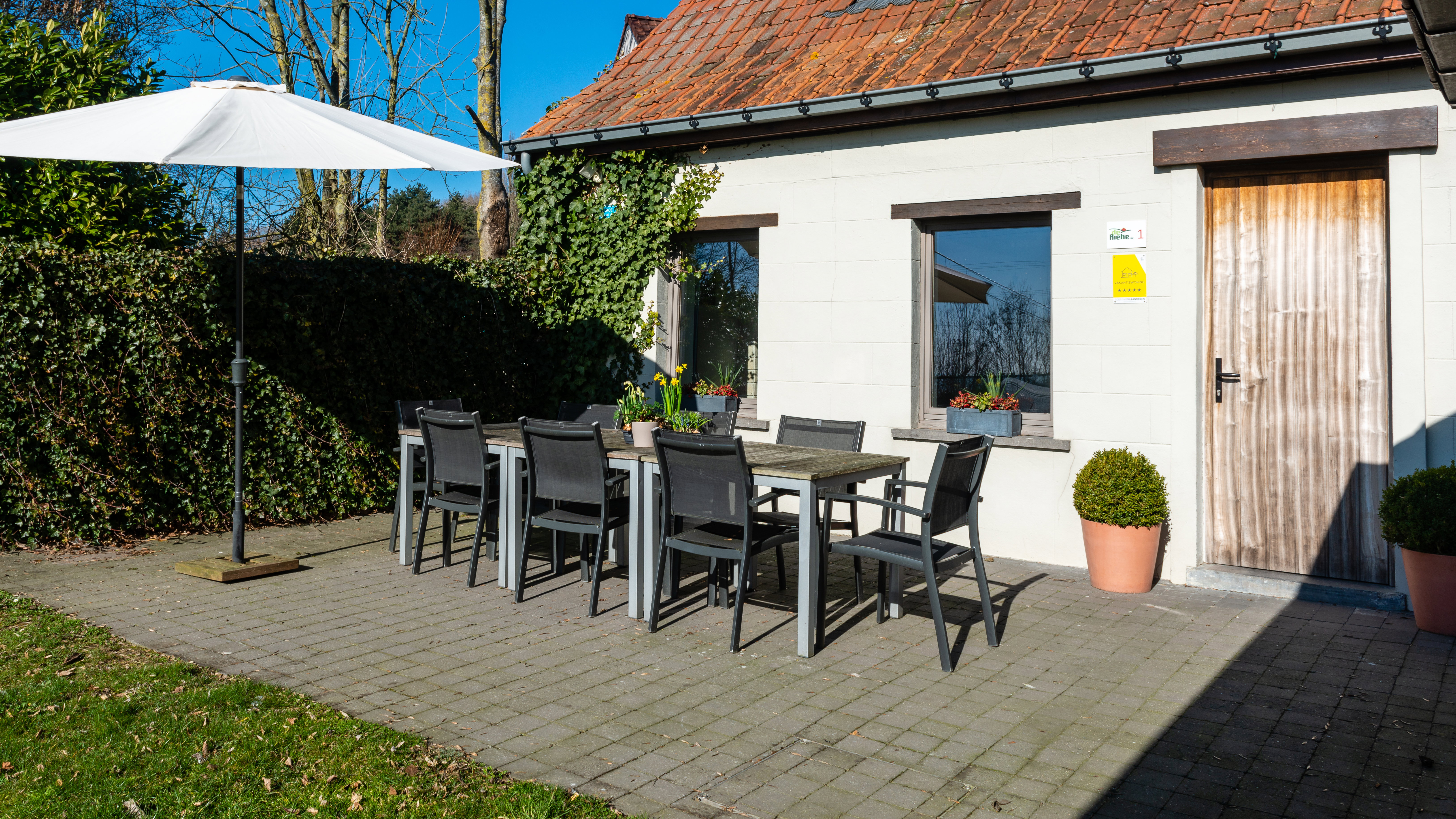 Naturhäuschen in Ronse