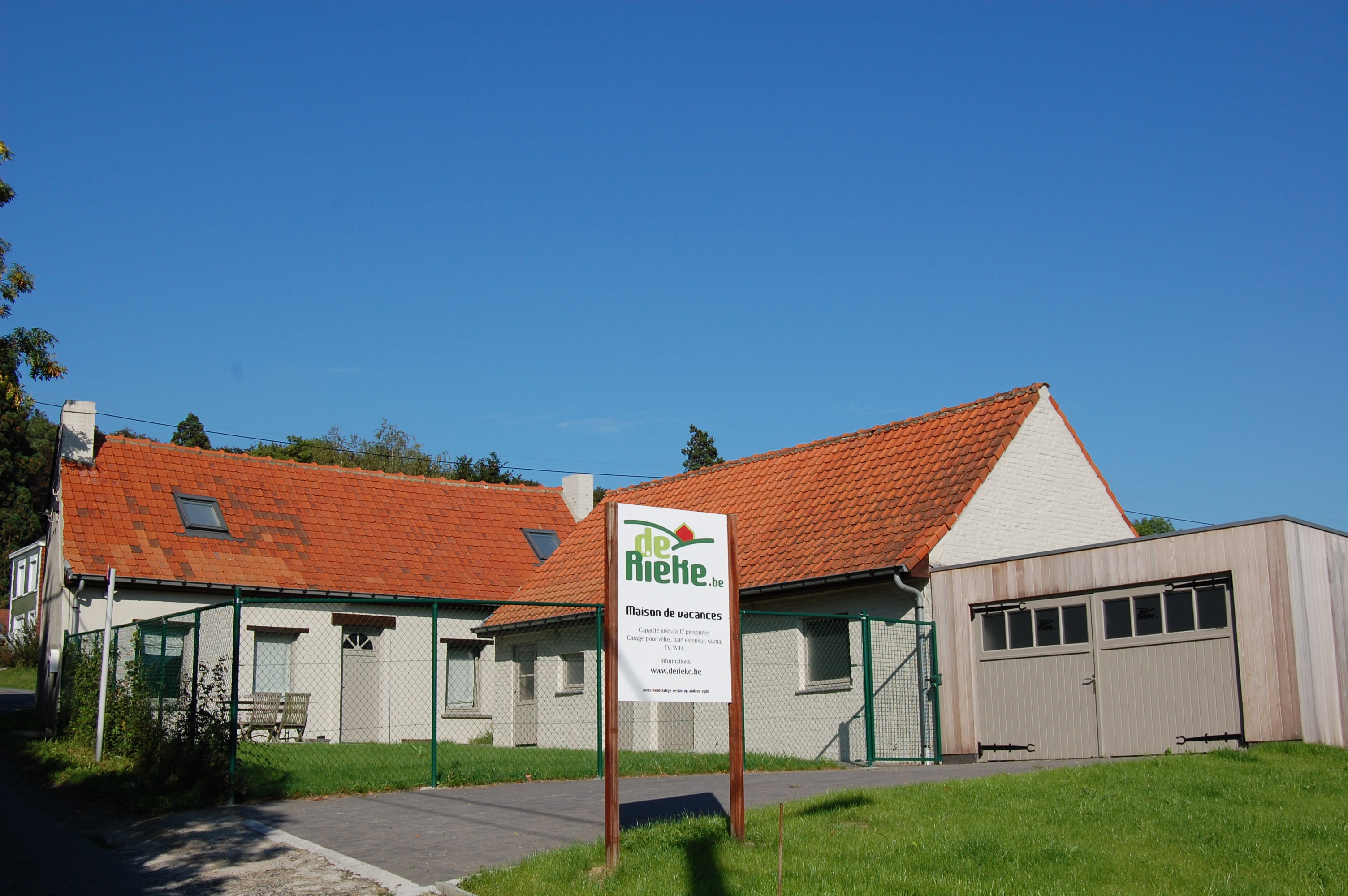 Naturhäuschen in Ronse