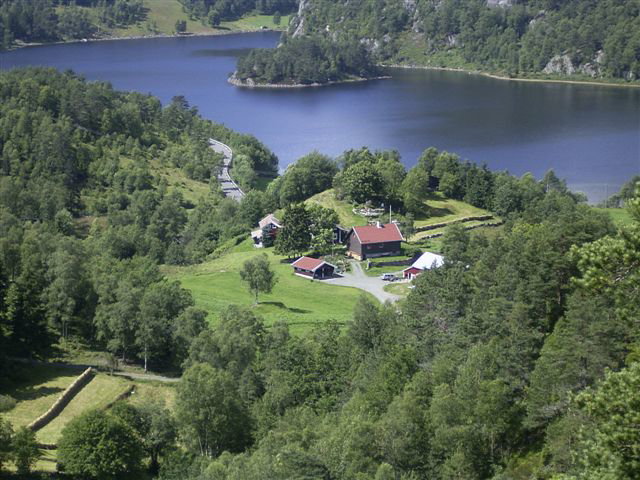 Naturhäuschen in Flekkefjord