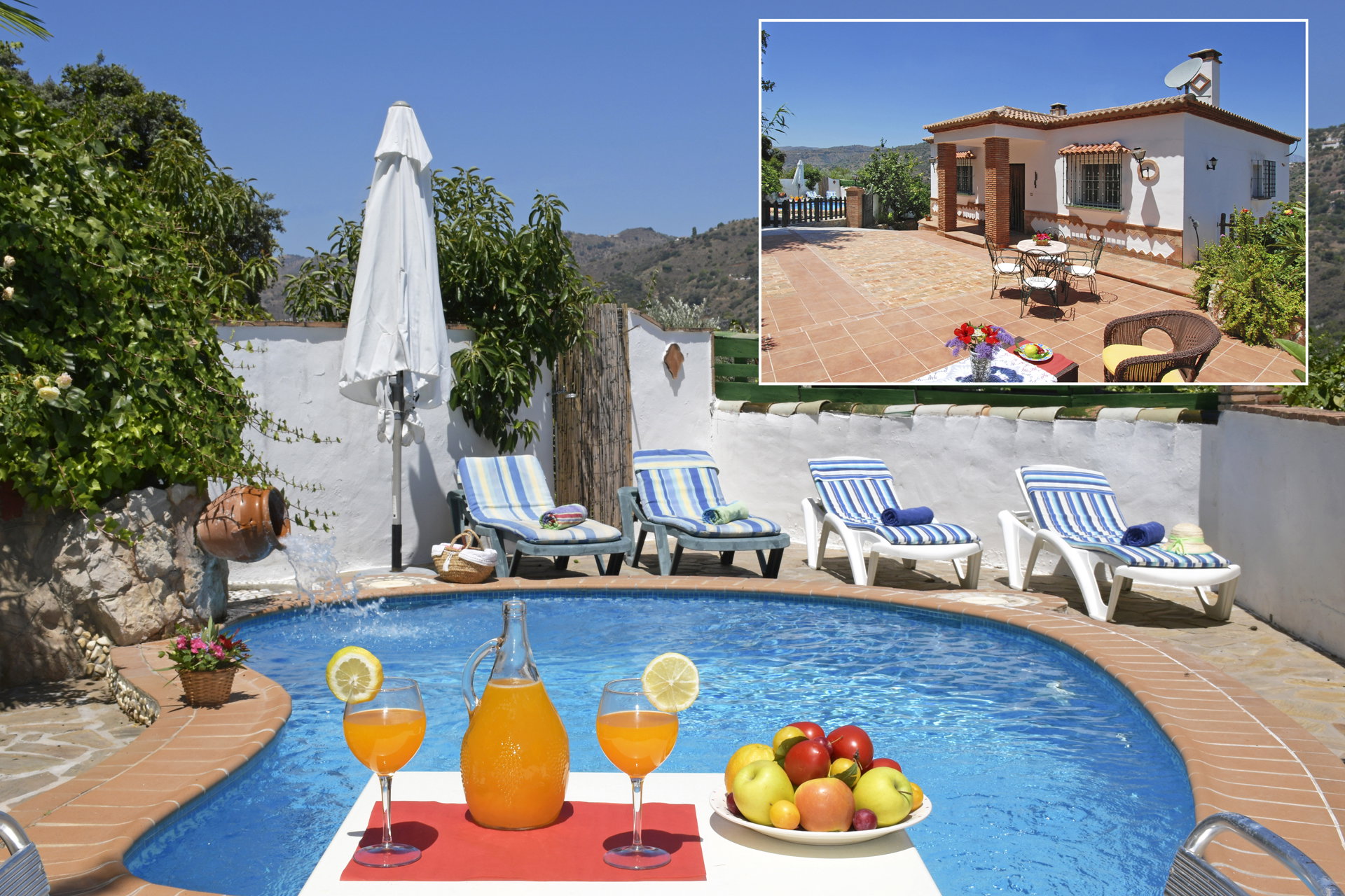 Maison nature à Comares (Costa del Sol)