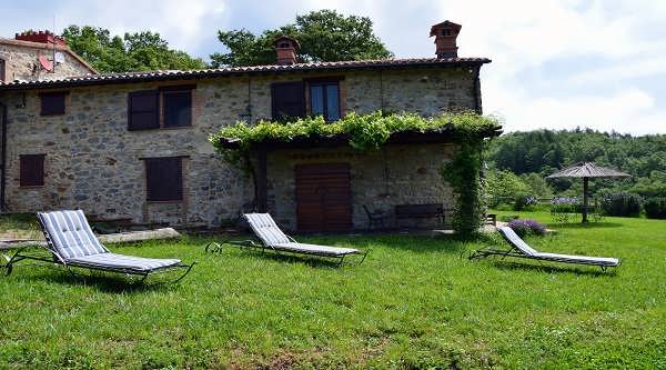 Casa nella natura a Gerfalco