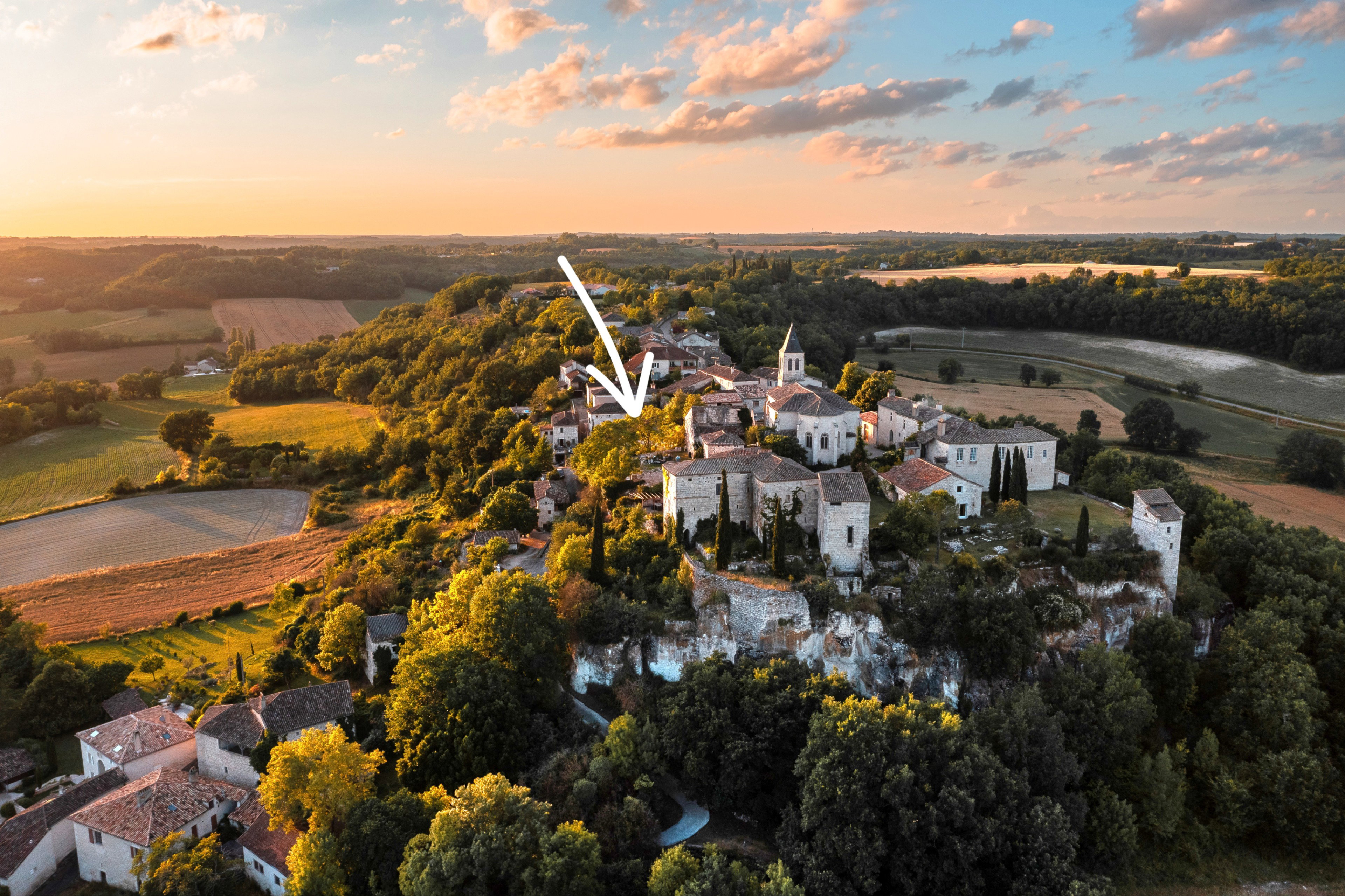 Casa nella natura a Flaugnac