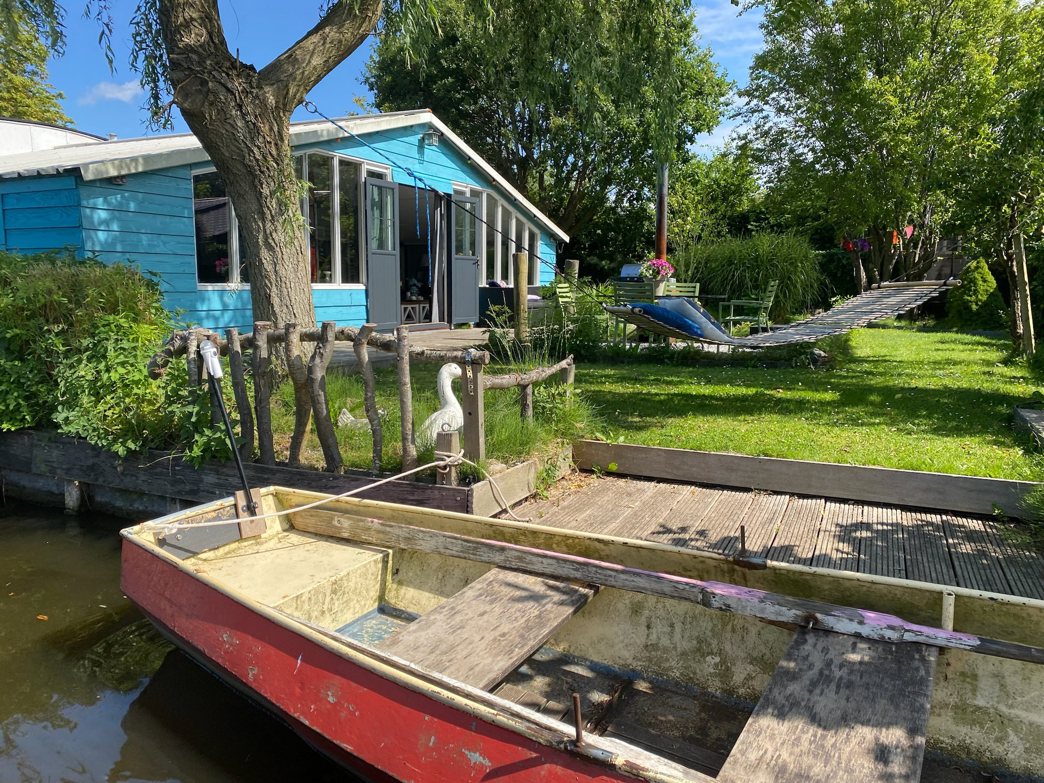 Naturhäuschen in Oude Meer