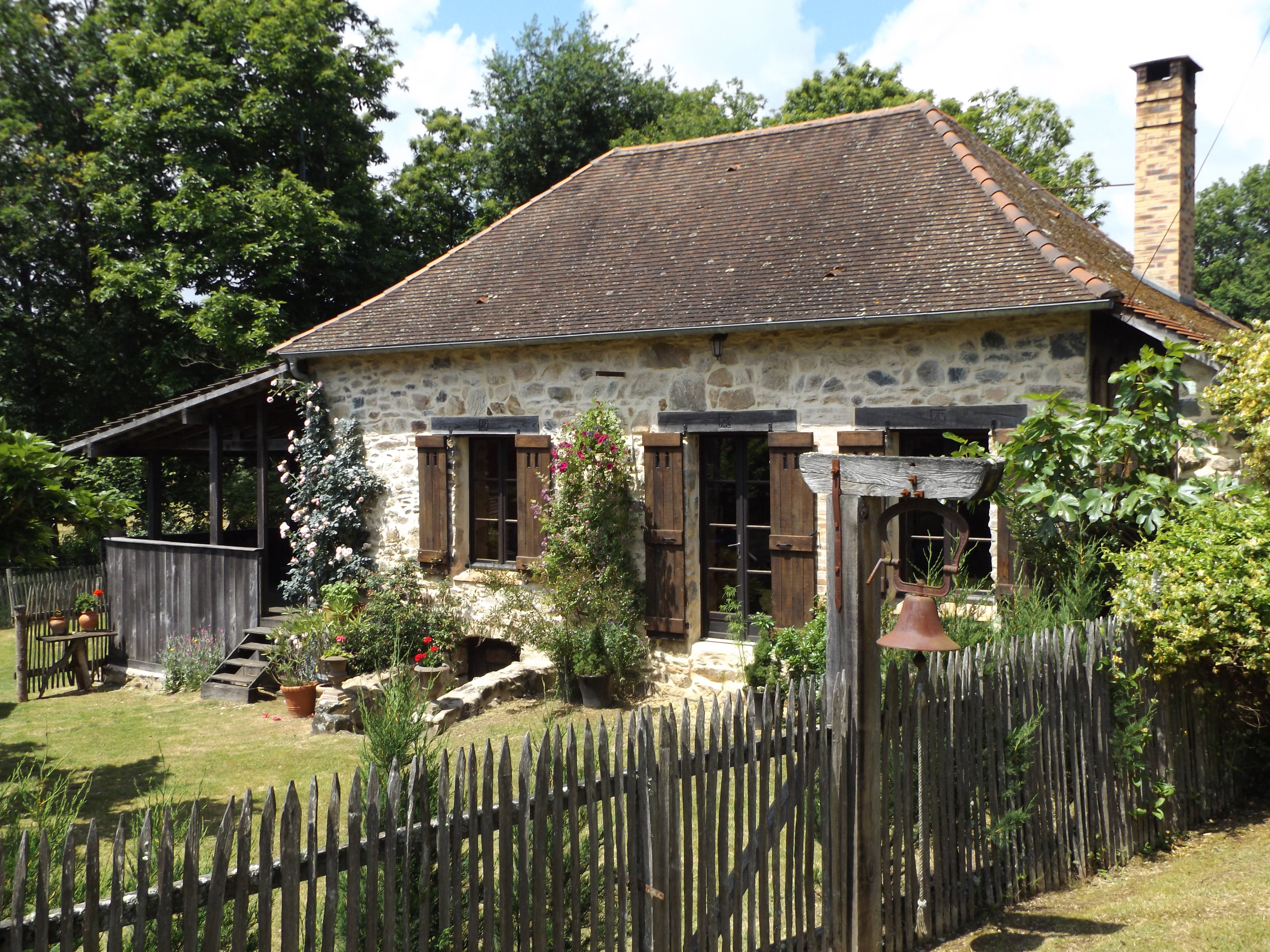 Naturhäuschen in Château Chervix