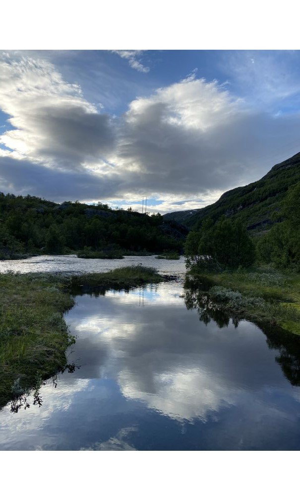 Naturhäuschen in Holsbru  Årdal kommune