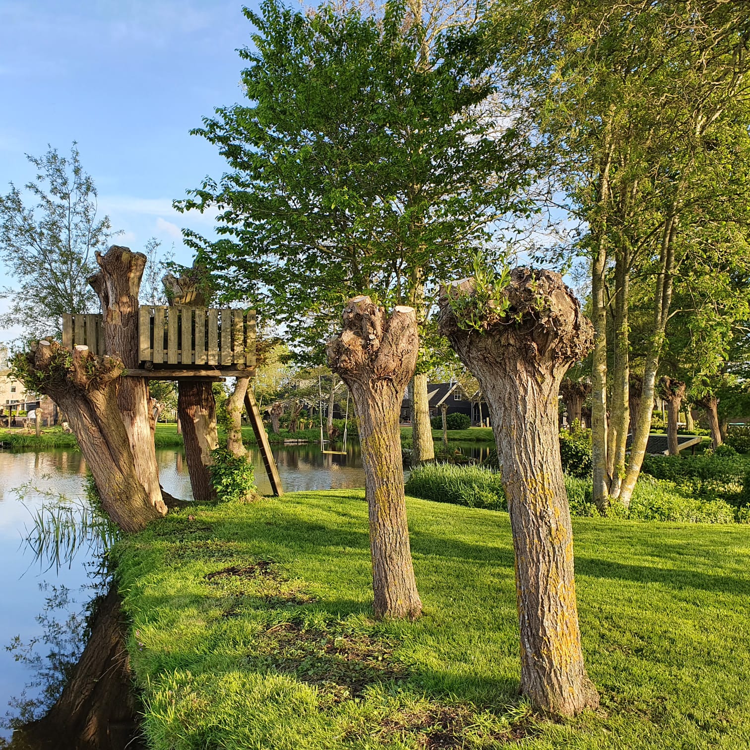Naturhäuschen in Stolwijk