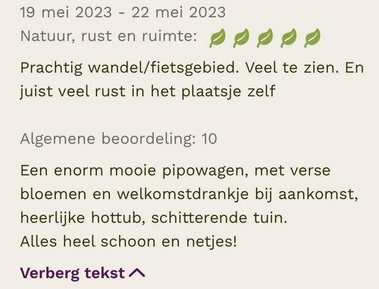 Natuurhuisje in Wijhe