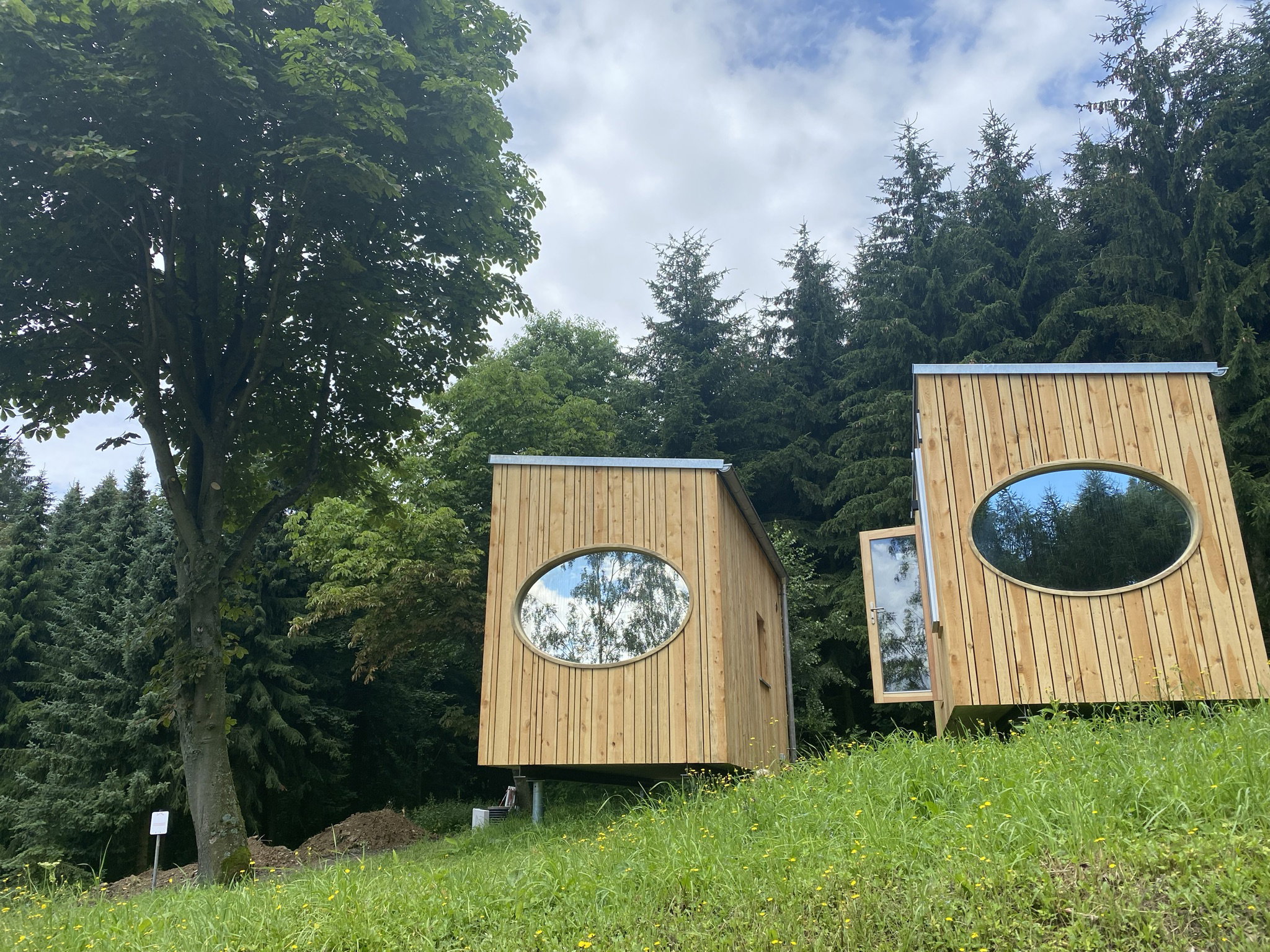 Naturhäuschen in Gelenau