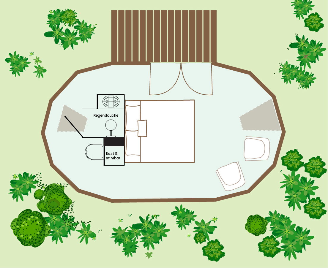 Naturhäuschen in Kats