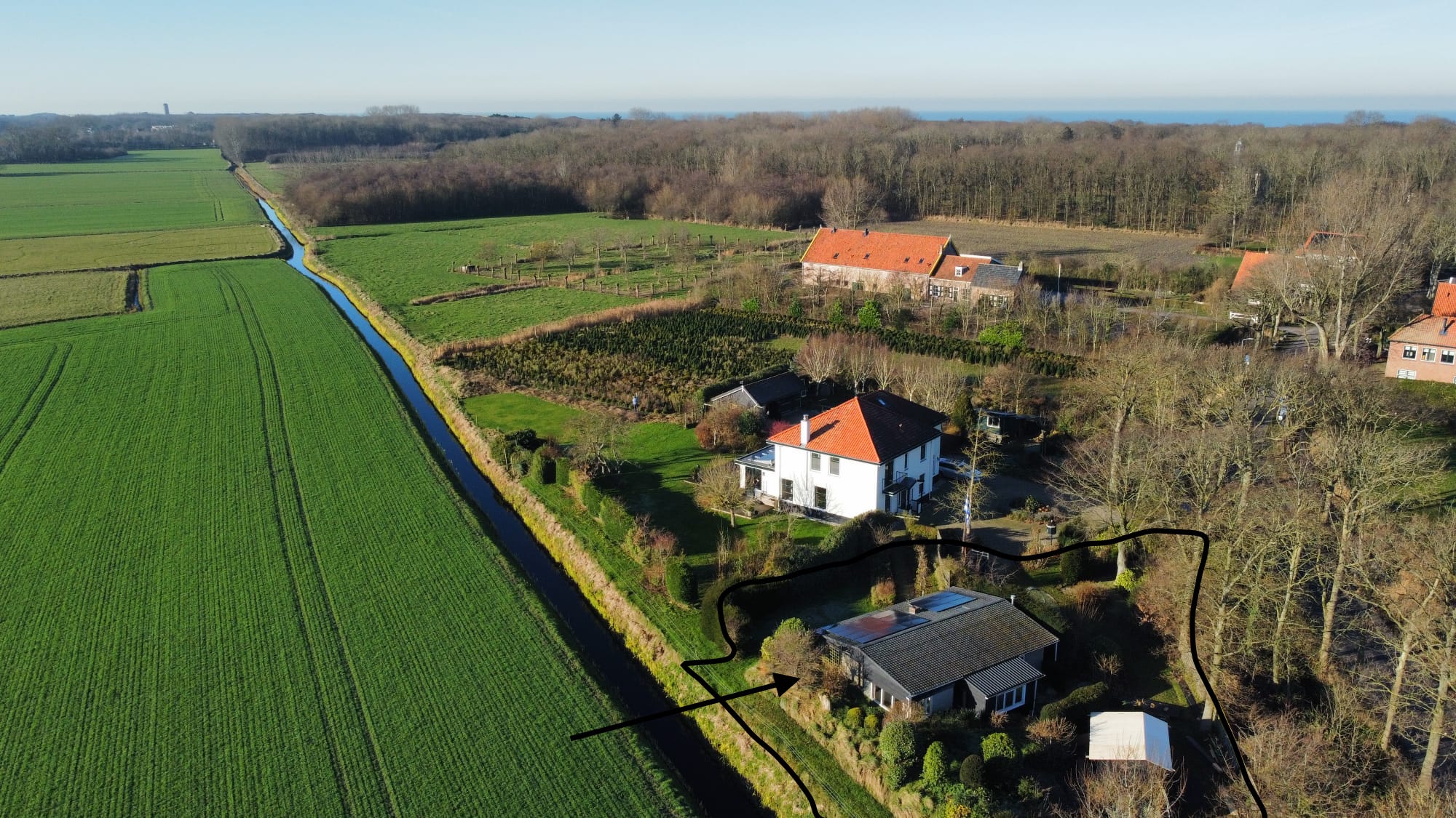 Naturhäuschen in Oostkapelle