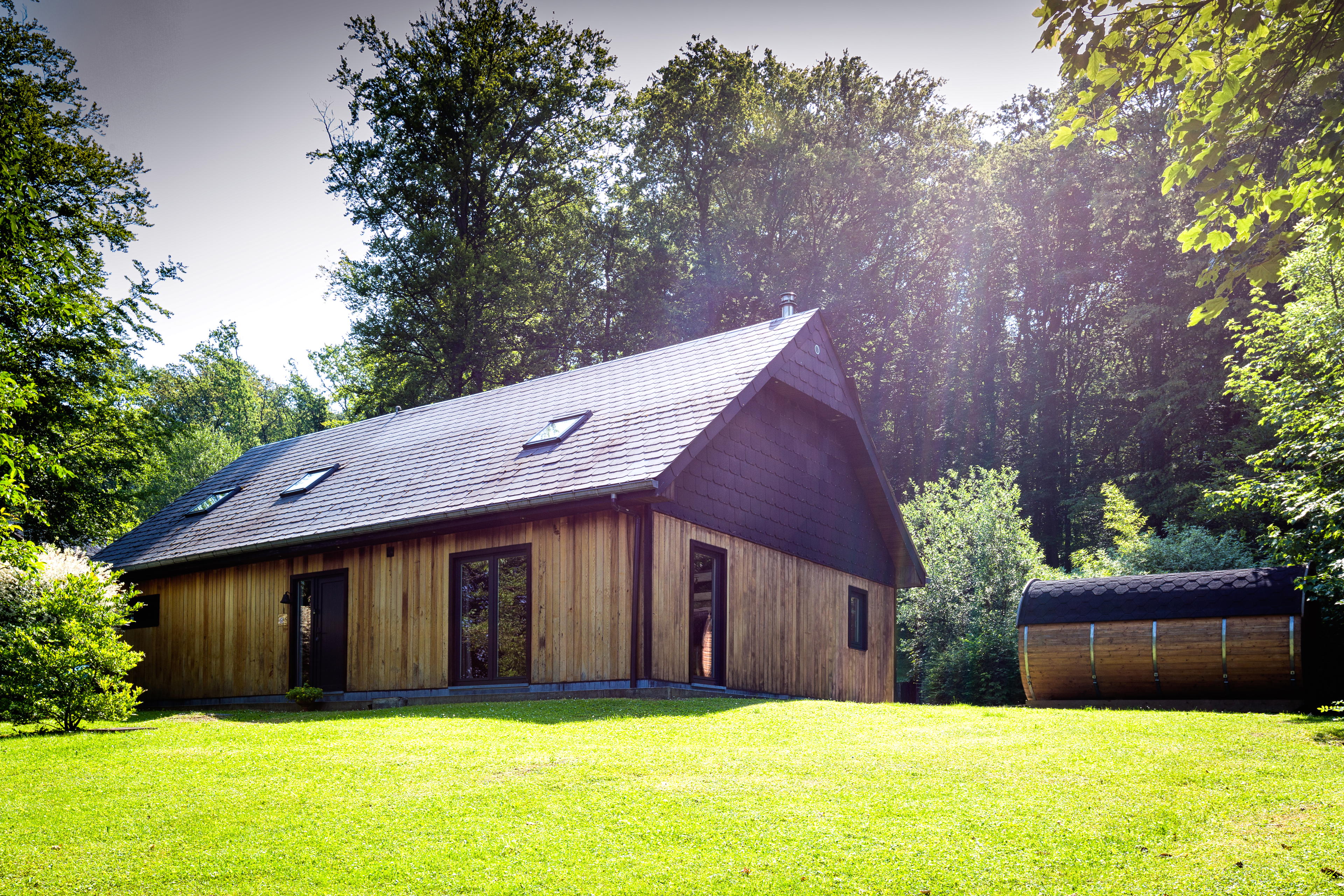 Nature house in Soy