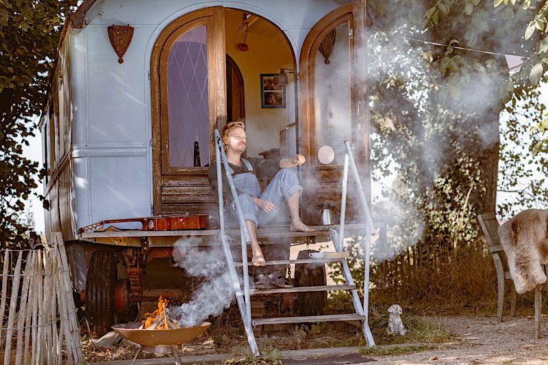 Casa nella natura a Dranouter