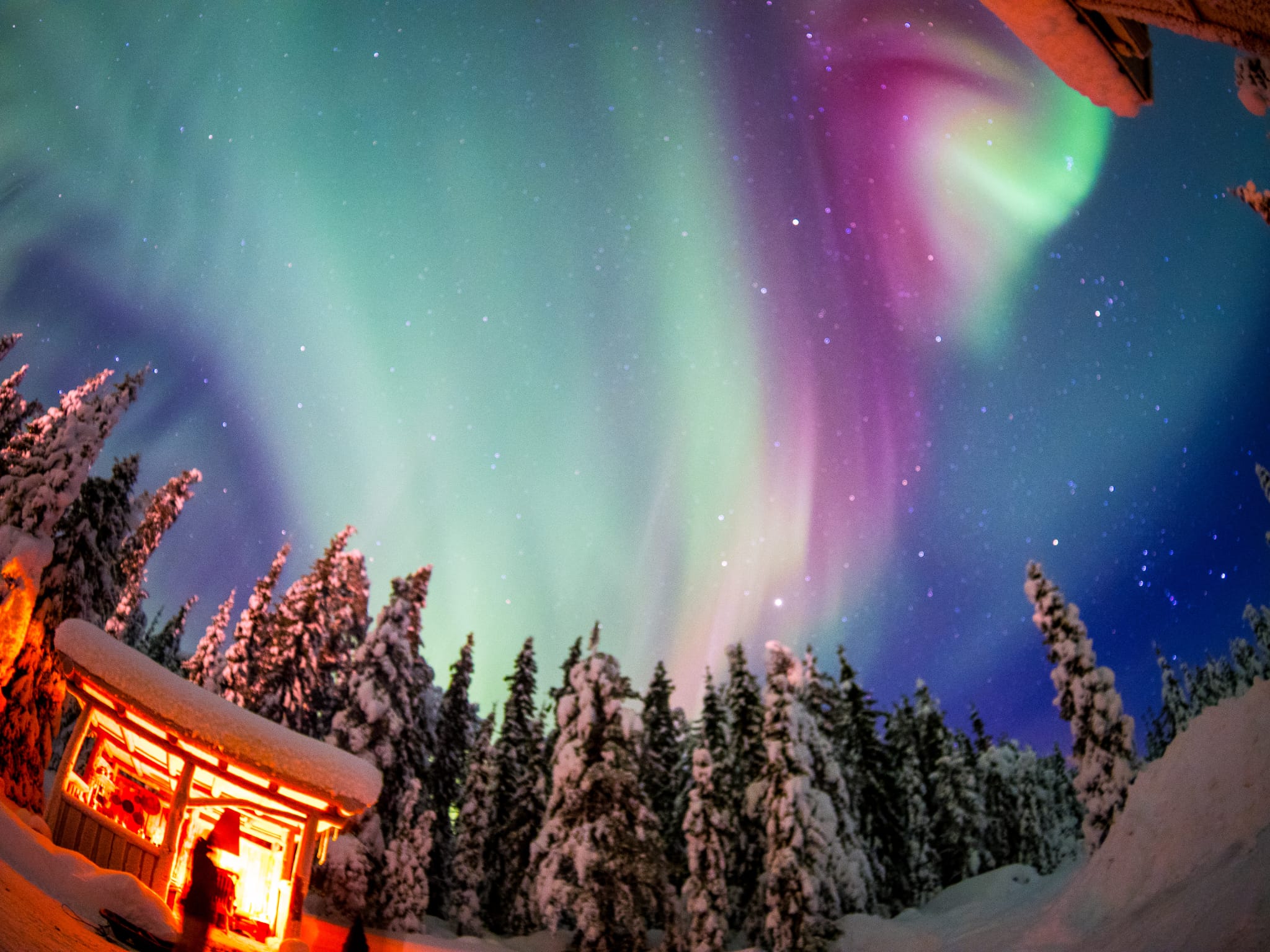 Naturhäuschen in Arjeplog