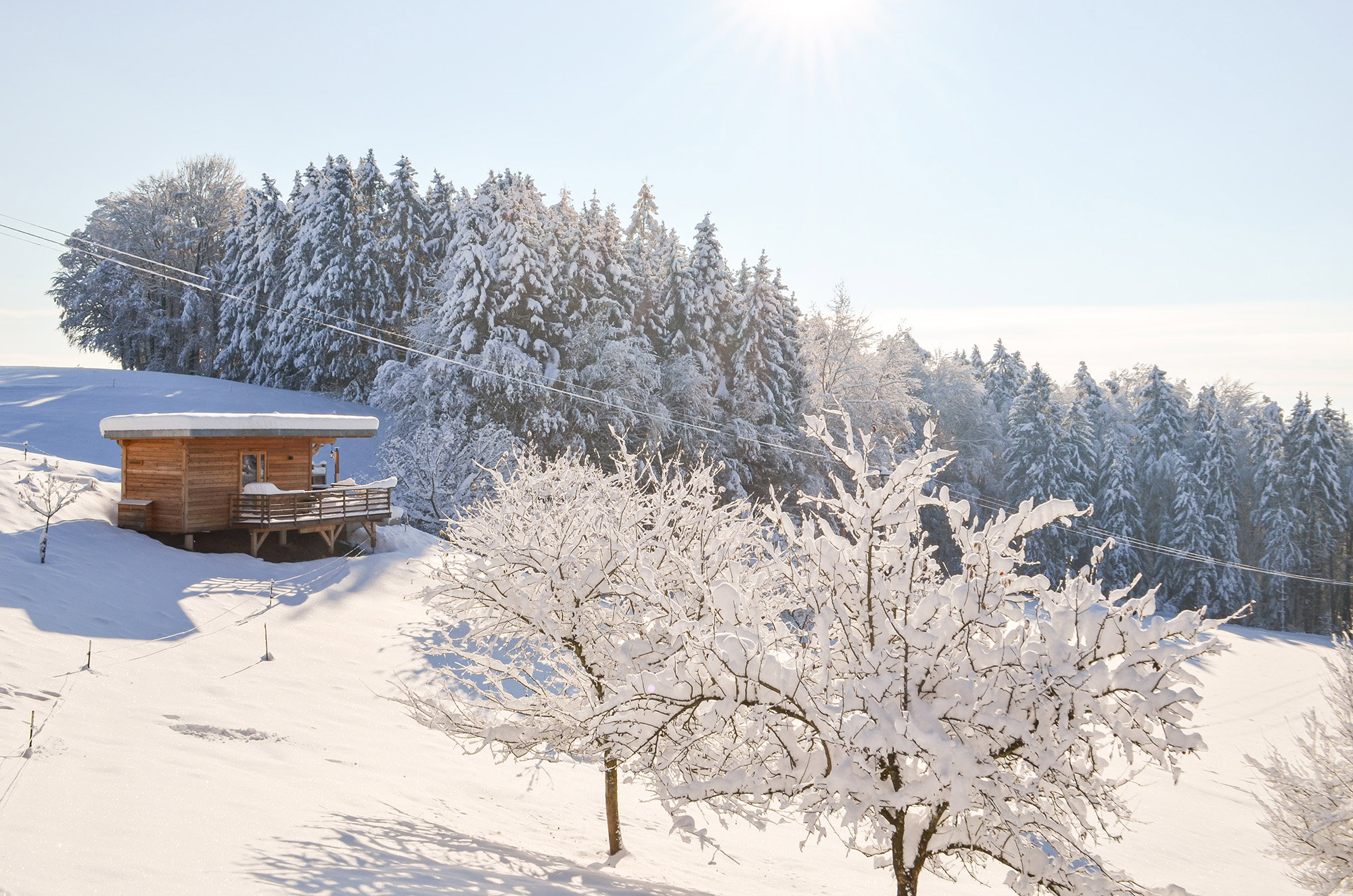 Naturhäuschen in Taubenbach