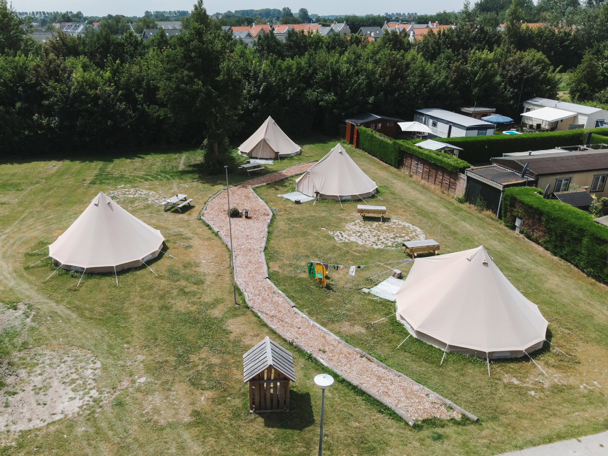 Naturhäuschen in Nieuwvliet-Bad