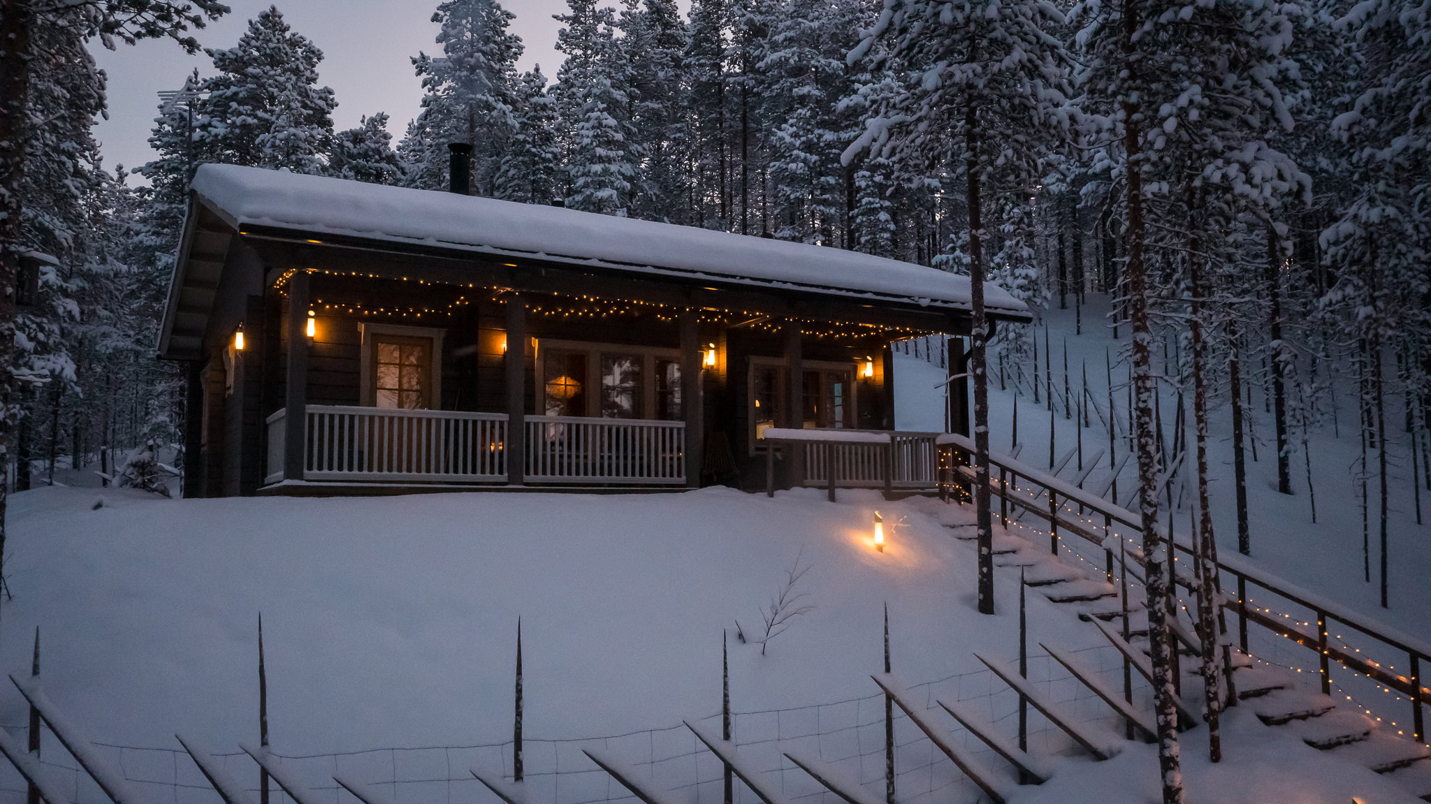 Naturhäuschen in Kuusamo