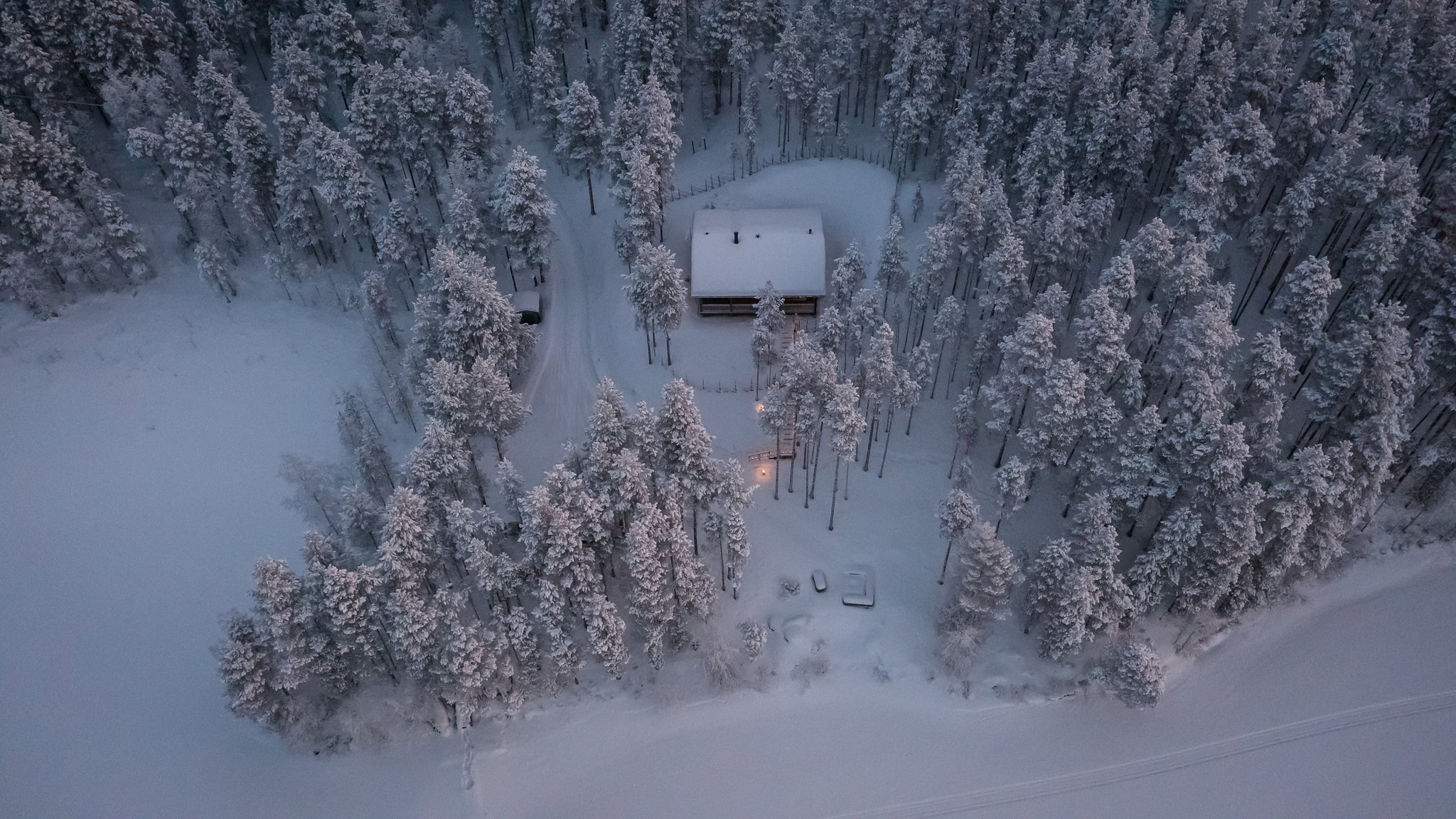 Naturhäuschen in Kuusamo